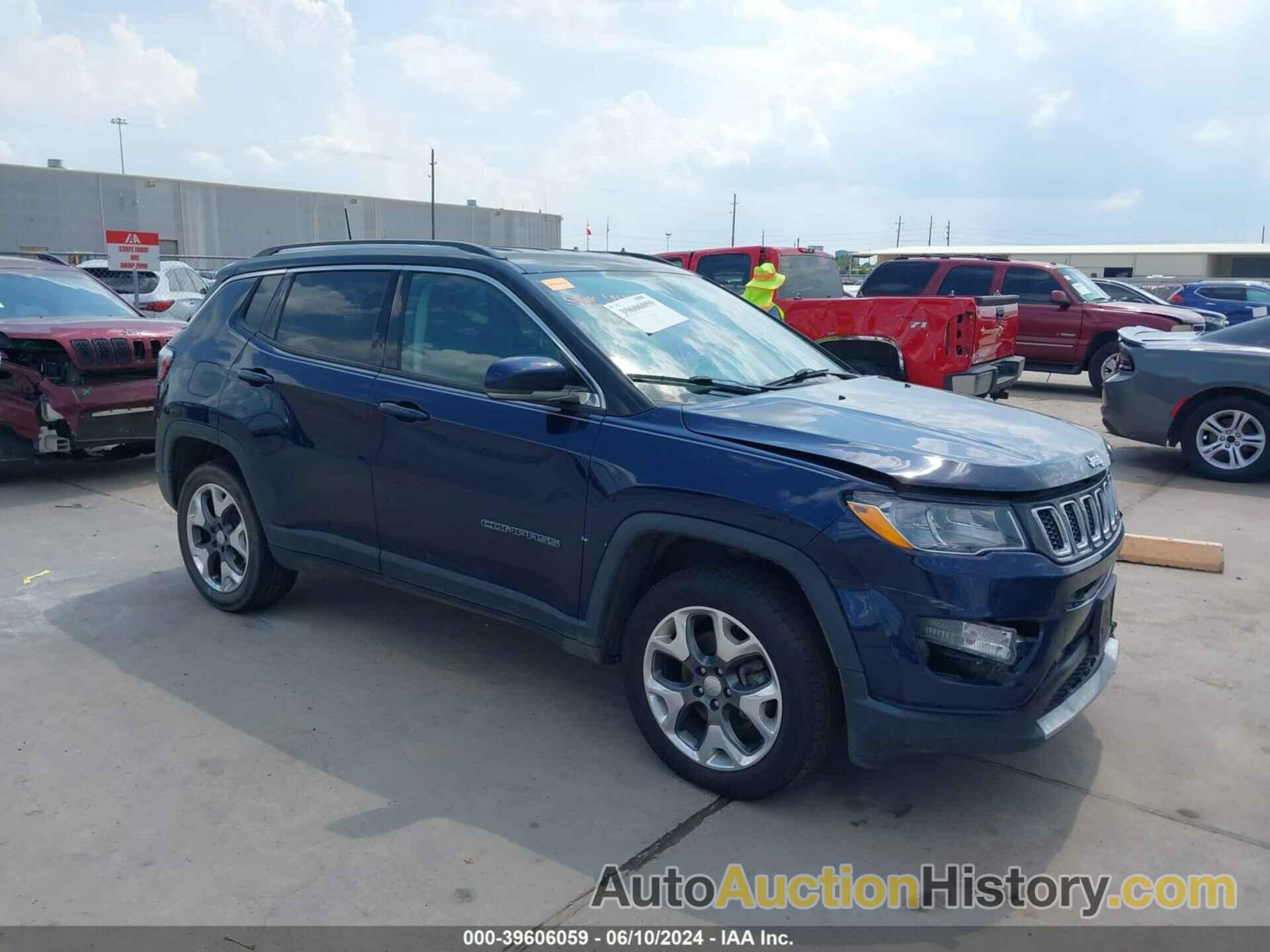 JEEP COMPASS LIMITED 4X4, 3C4NJDCBXLT157050