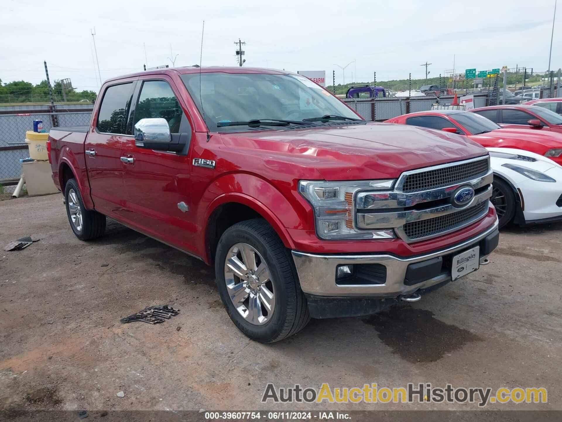 FORD F-150 KING RANCH, 1FTEW1EG5JFD33700