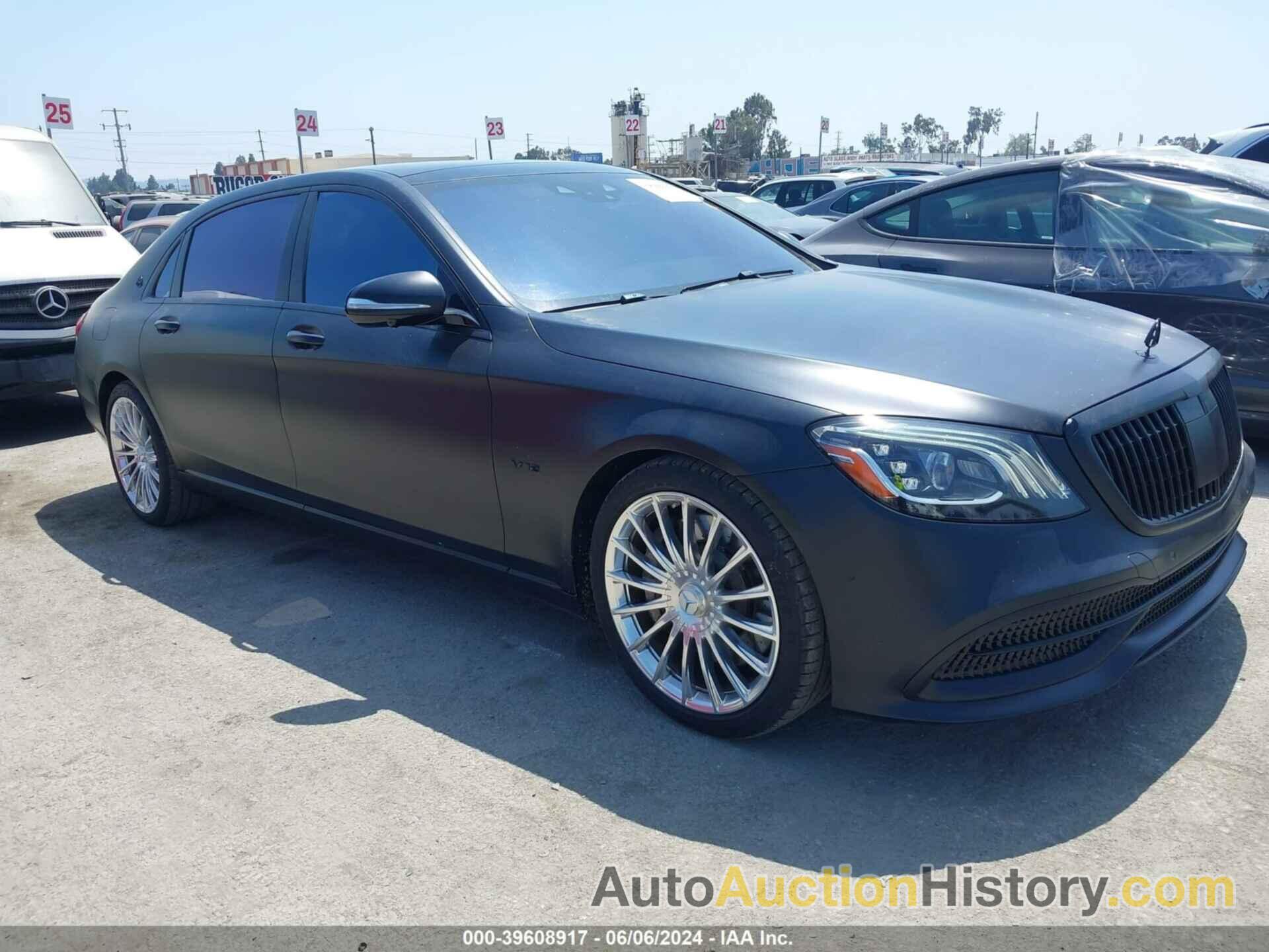 MERCEDES-BENZ MAYBACH S 650, WDDUX8AB0KA431324