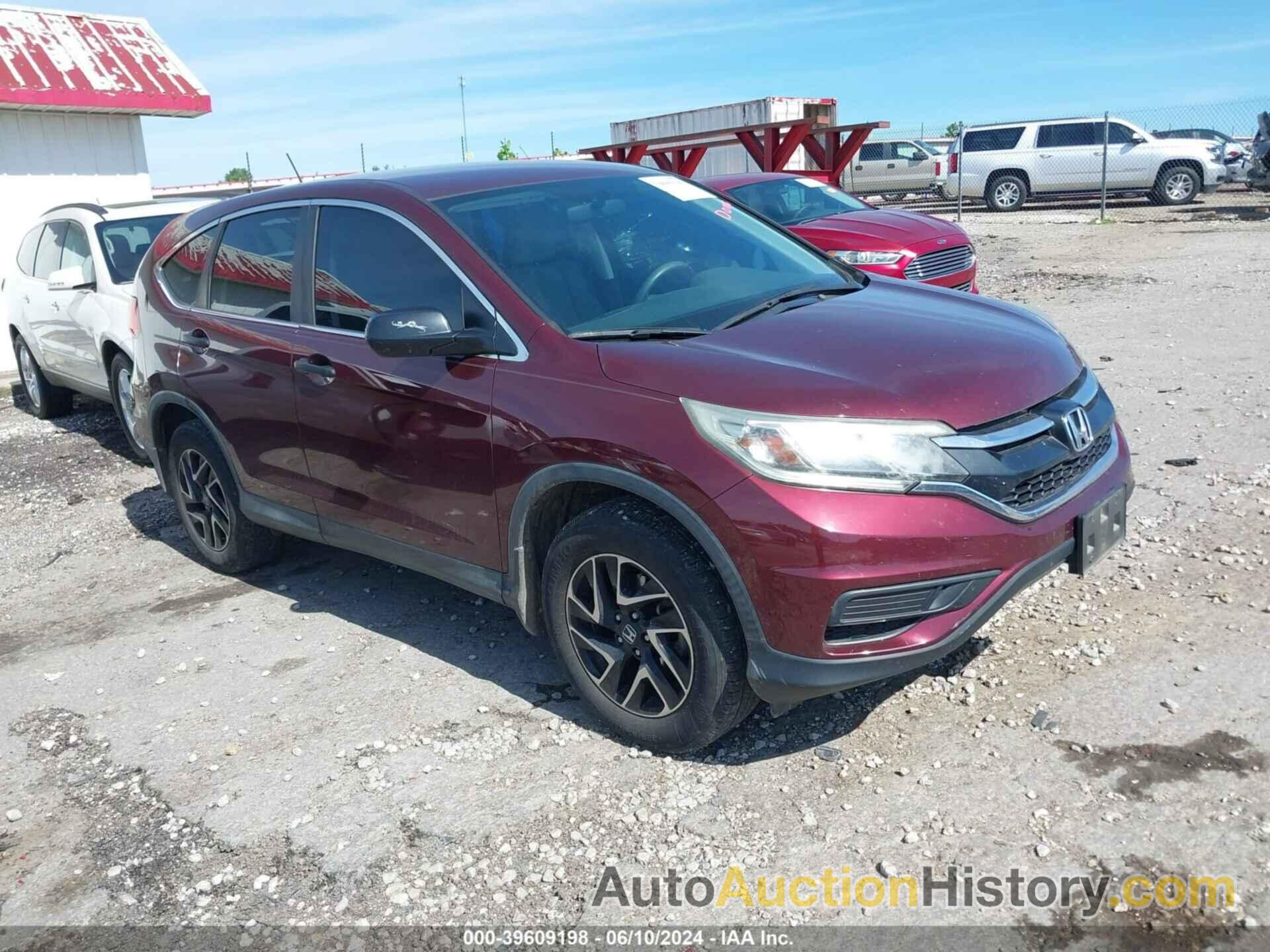 HONDA CR-V SE, 2HKRM3H43GH545207