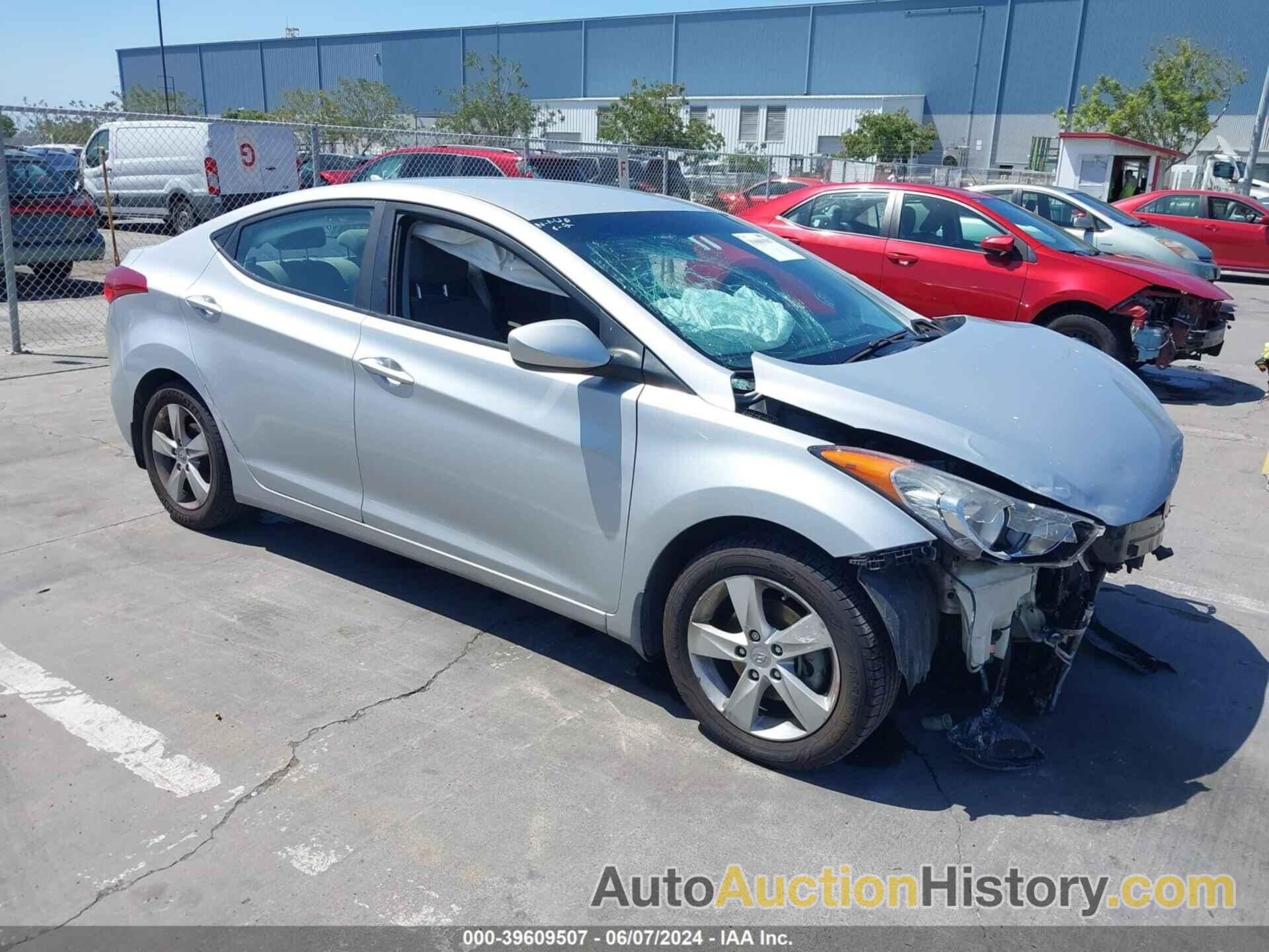 HYUNDAI ELANTRA GLS, KMHDH4AE1DU956156