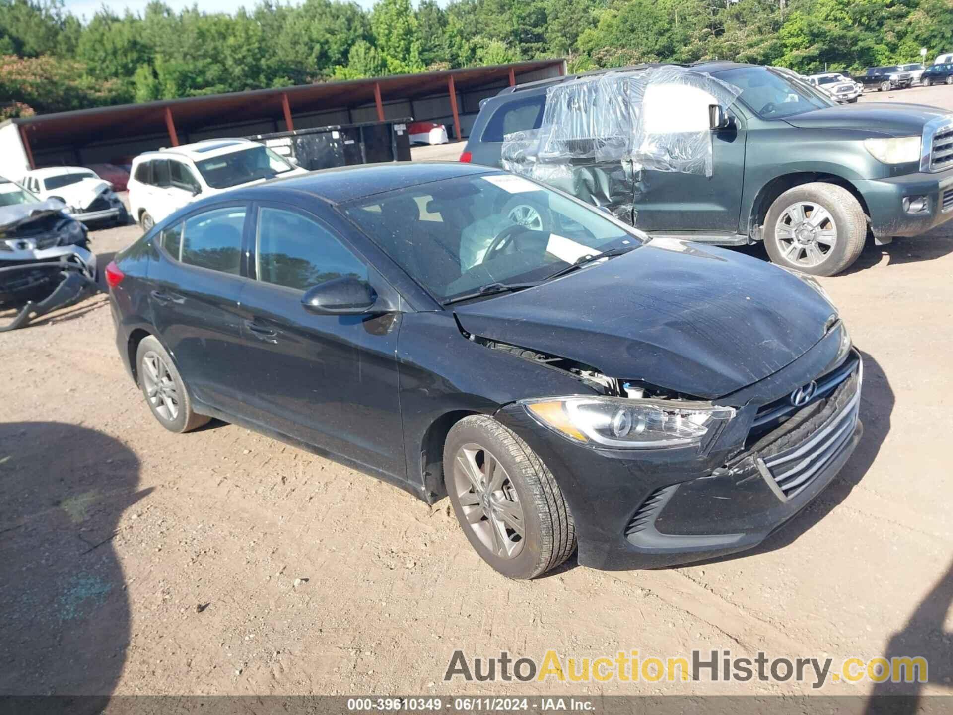 HYUNDAI ELANTRA SEL/VALUE/LIMITED, 5NPD84LF9JH231453