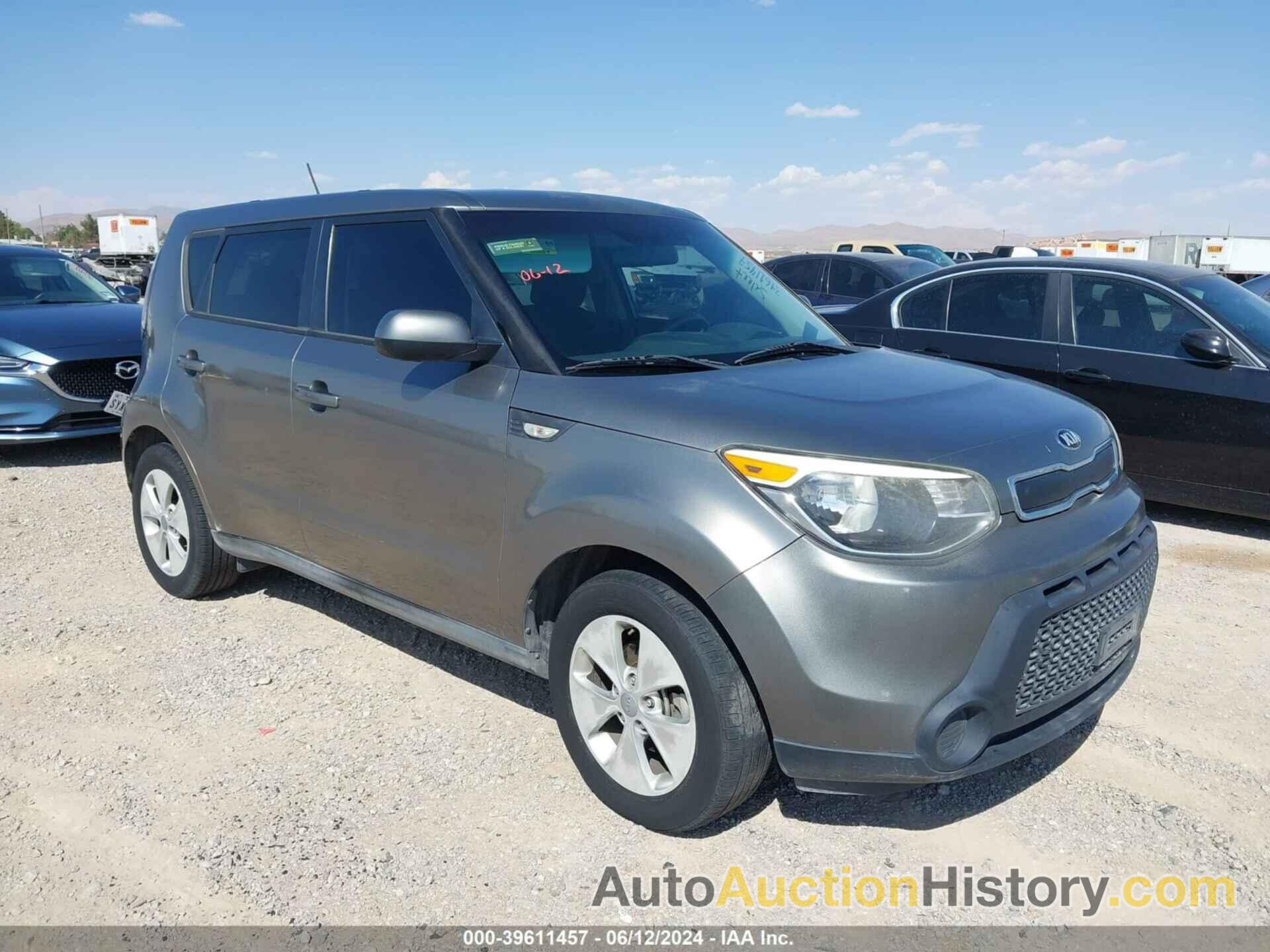 KIA SOUL, KNDJN2A25E7045564