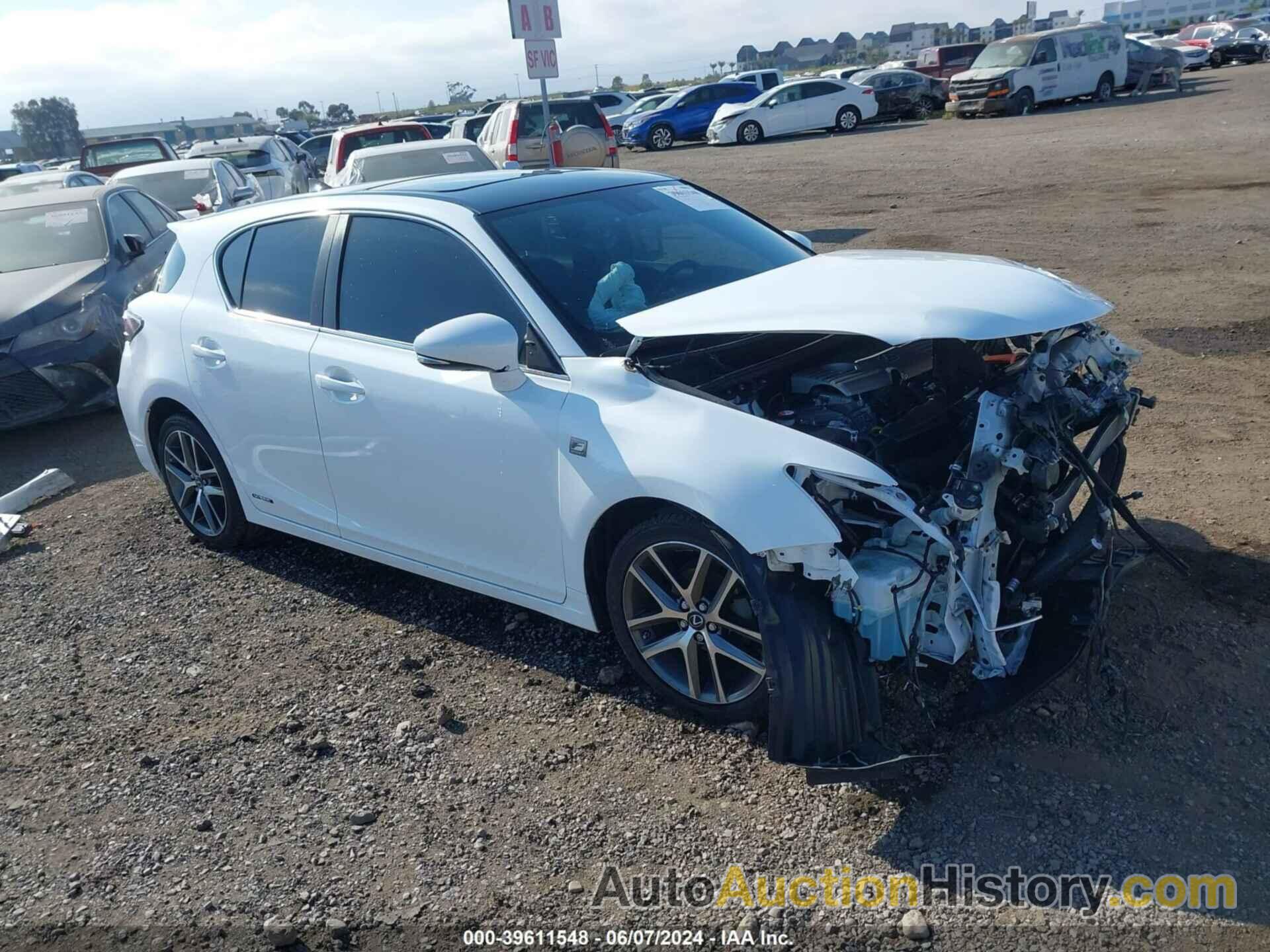 LEXUS CT 200H, JTHKD5BH2E2196269