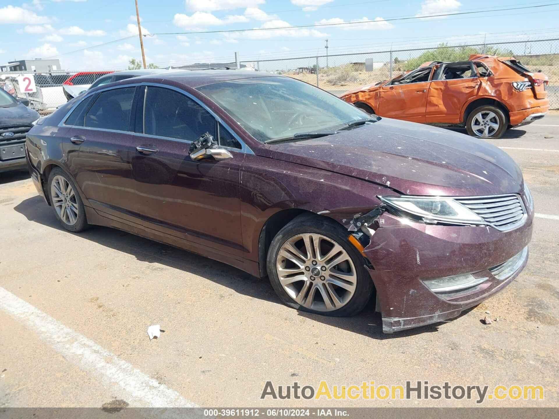 LINCOLN MKZ, 3LN6L2J9XDR803121