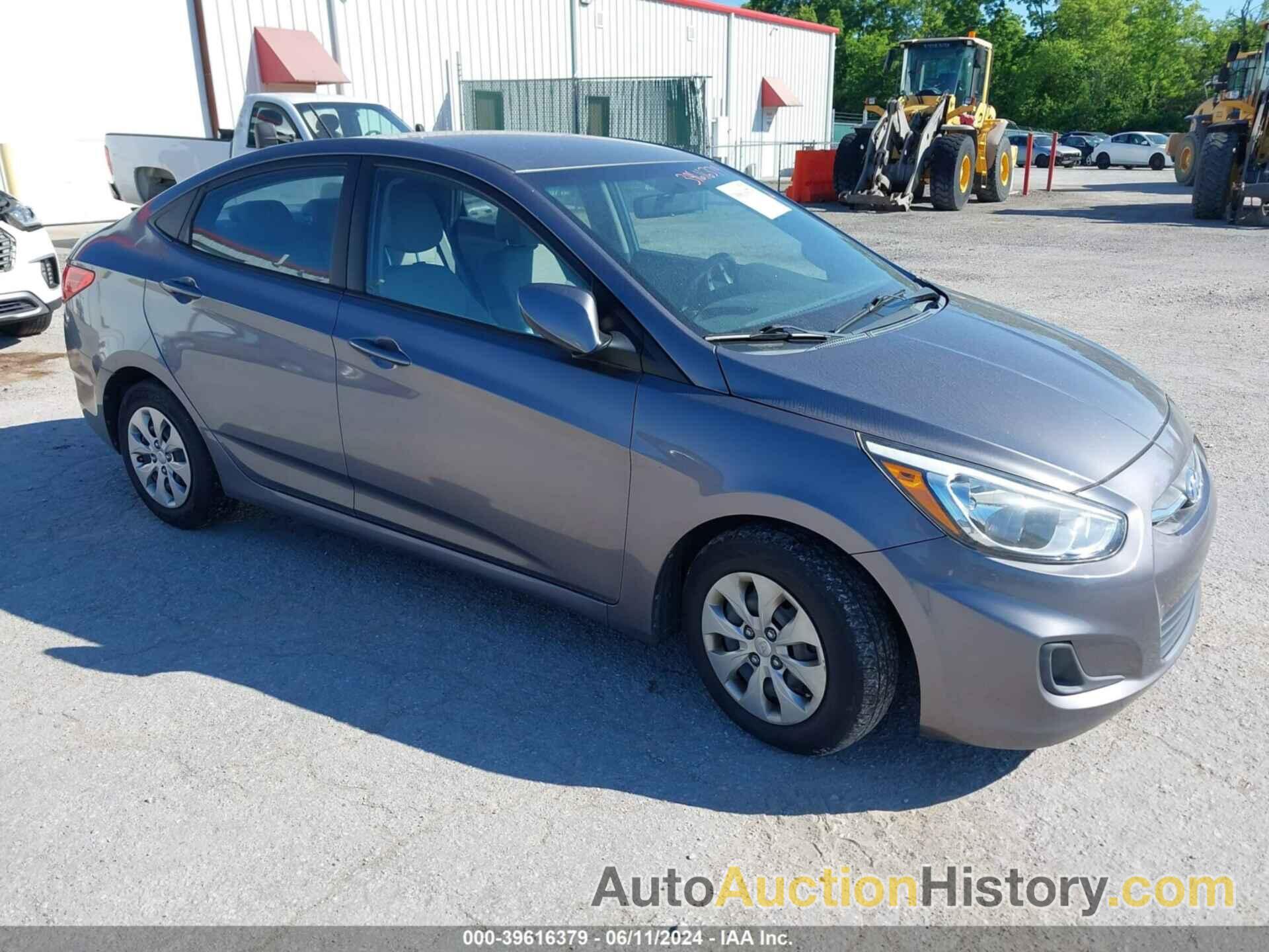 HYUNDAI ACCENT SE, KMHCT4AE3GU135798