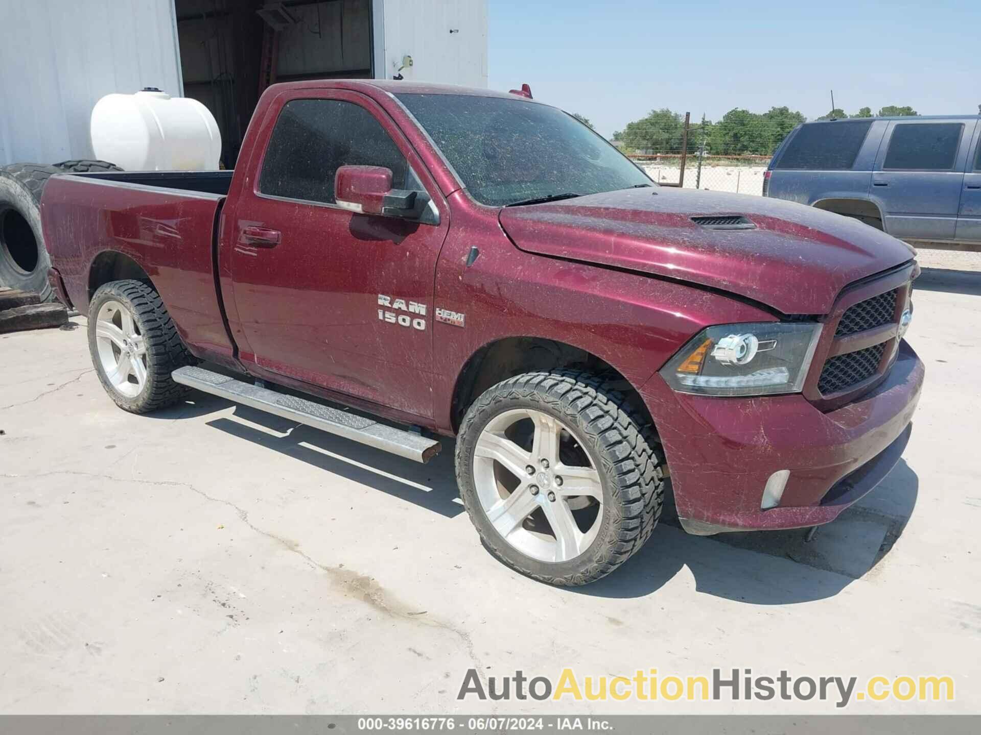 RAM 1500 SPORT, 3C6JR6CT0GG188423