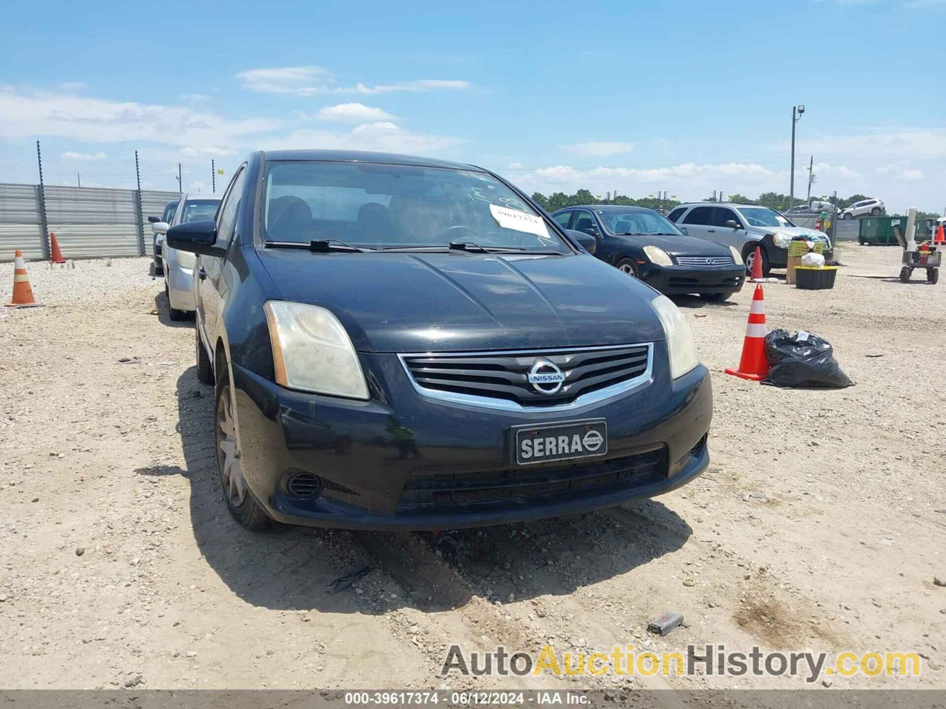 NISSAN SENTRA 2.0 S, 3N1AB6APXCL752408