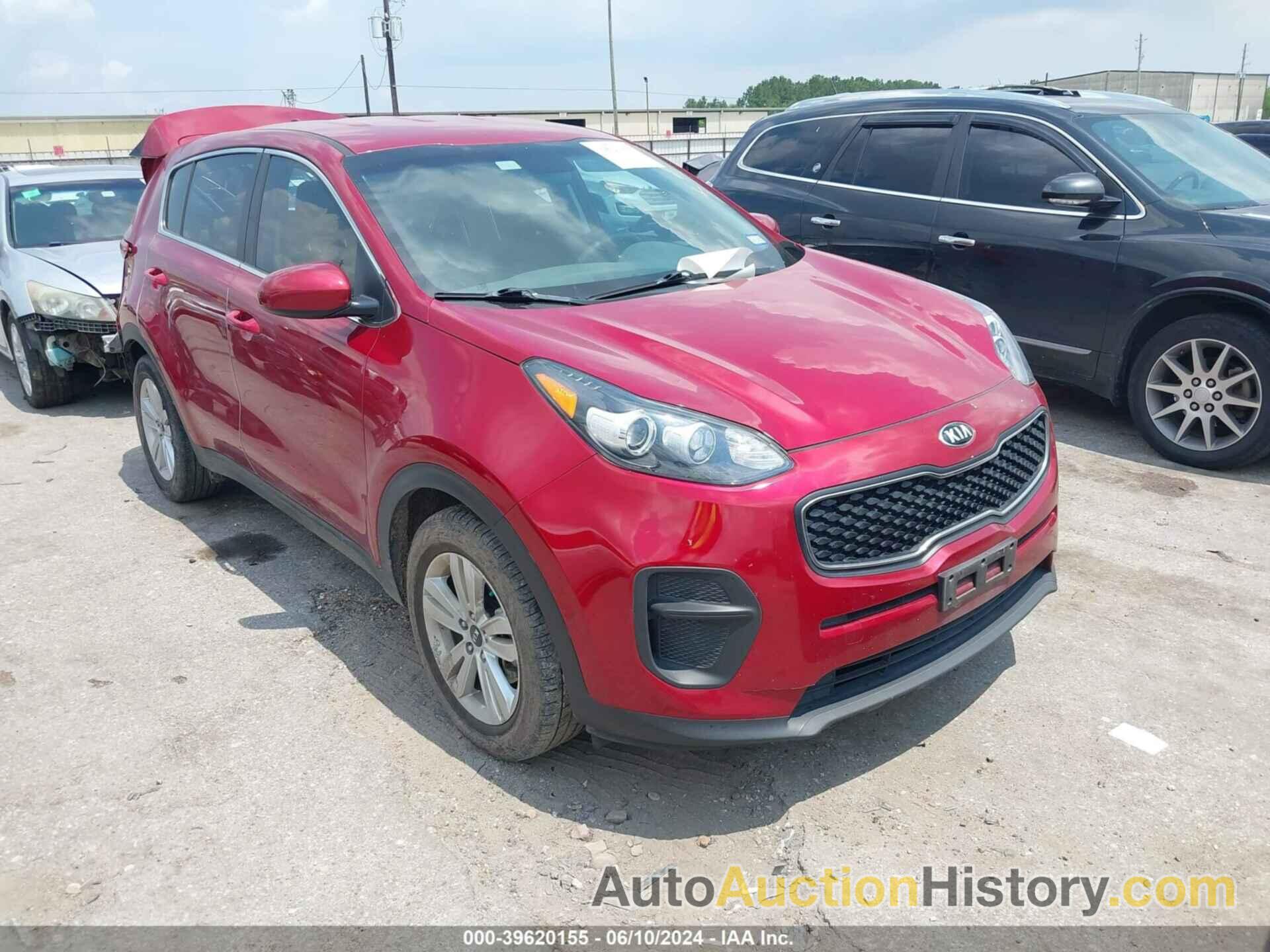 KIA SPORTAGE LX, KNDPM3AC6K7581219