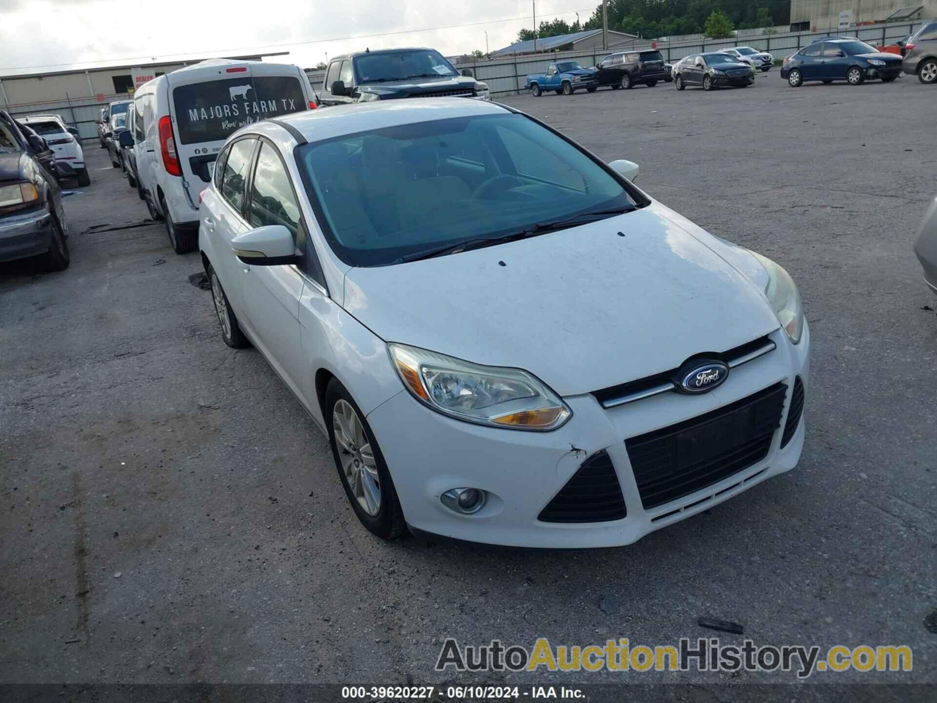 FORD FOCUS SEL, 1FAHP3M29CL372263