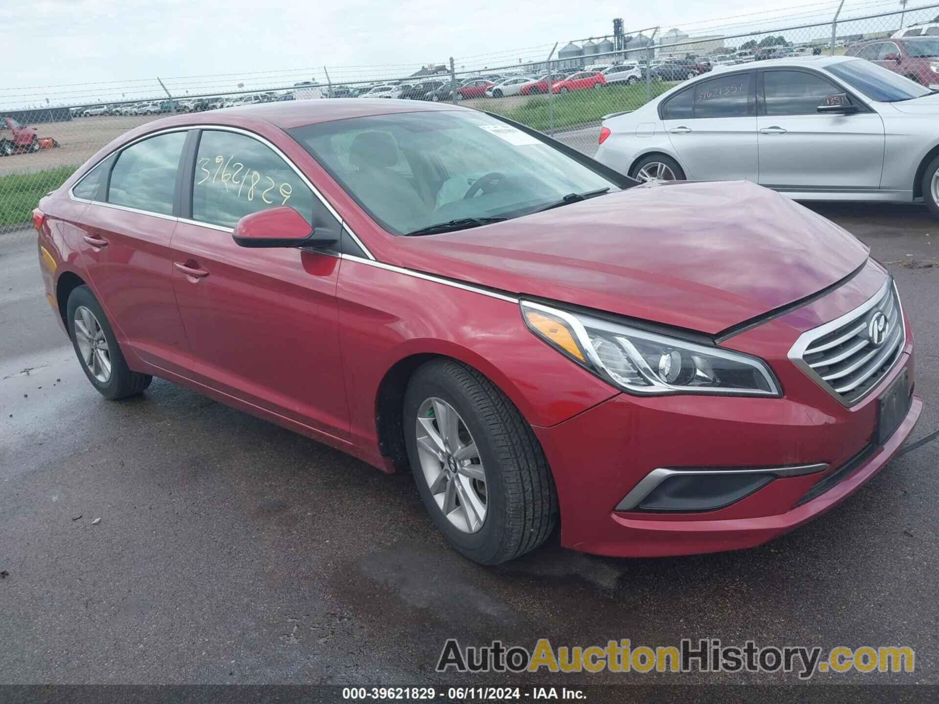 HYUNDAI SONATA SE, 5NPE24AF9GH290438