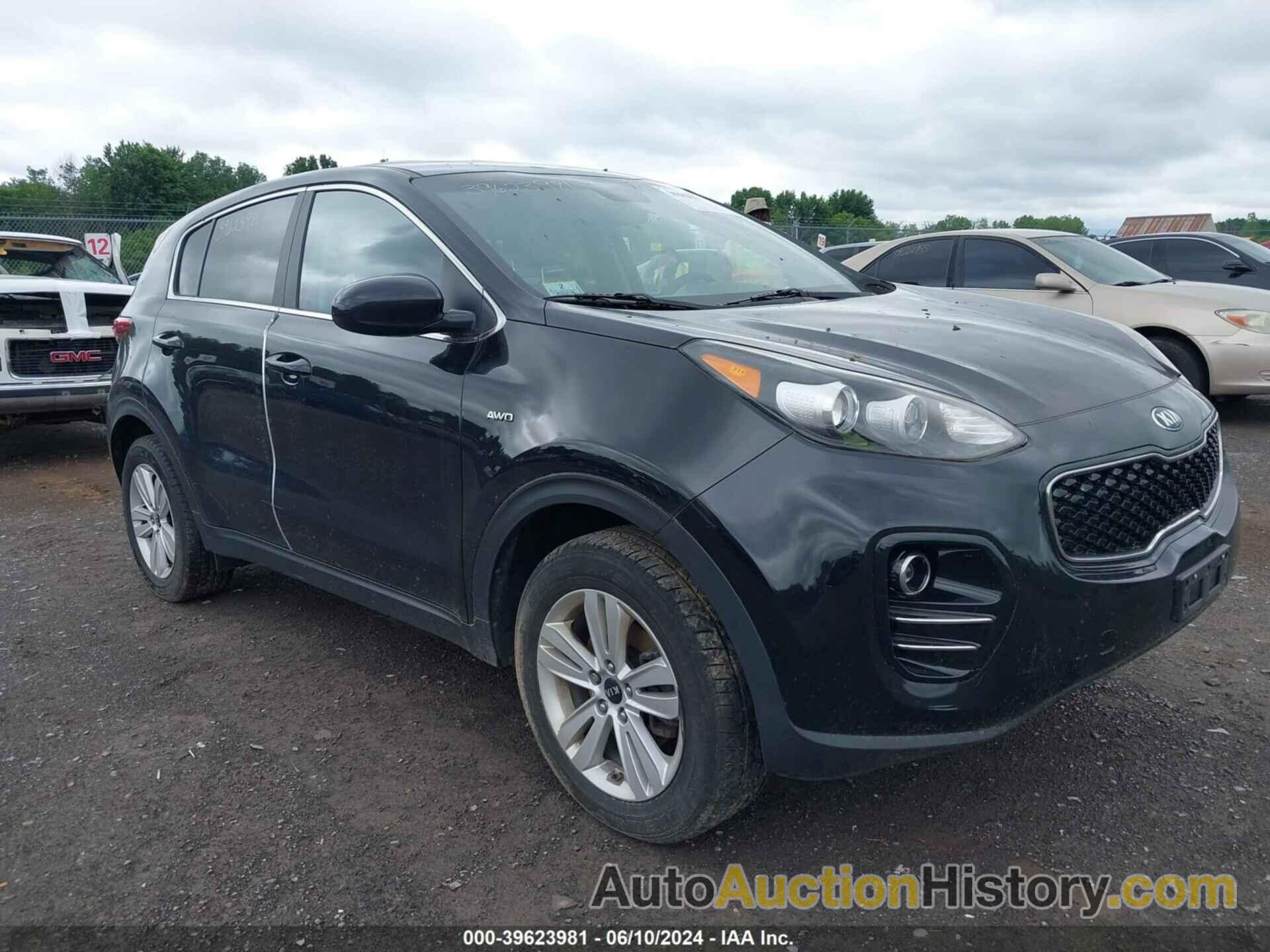 KIA SPORTAGE LX, KNDPMCACXH7041722