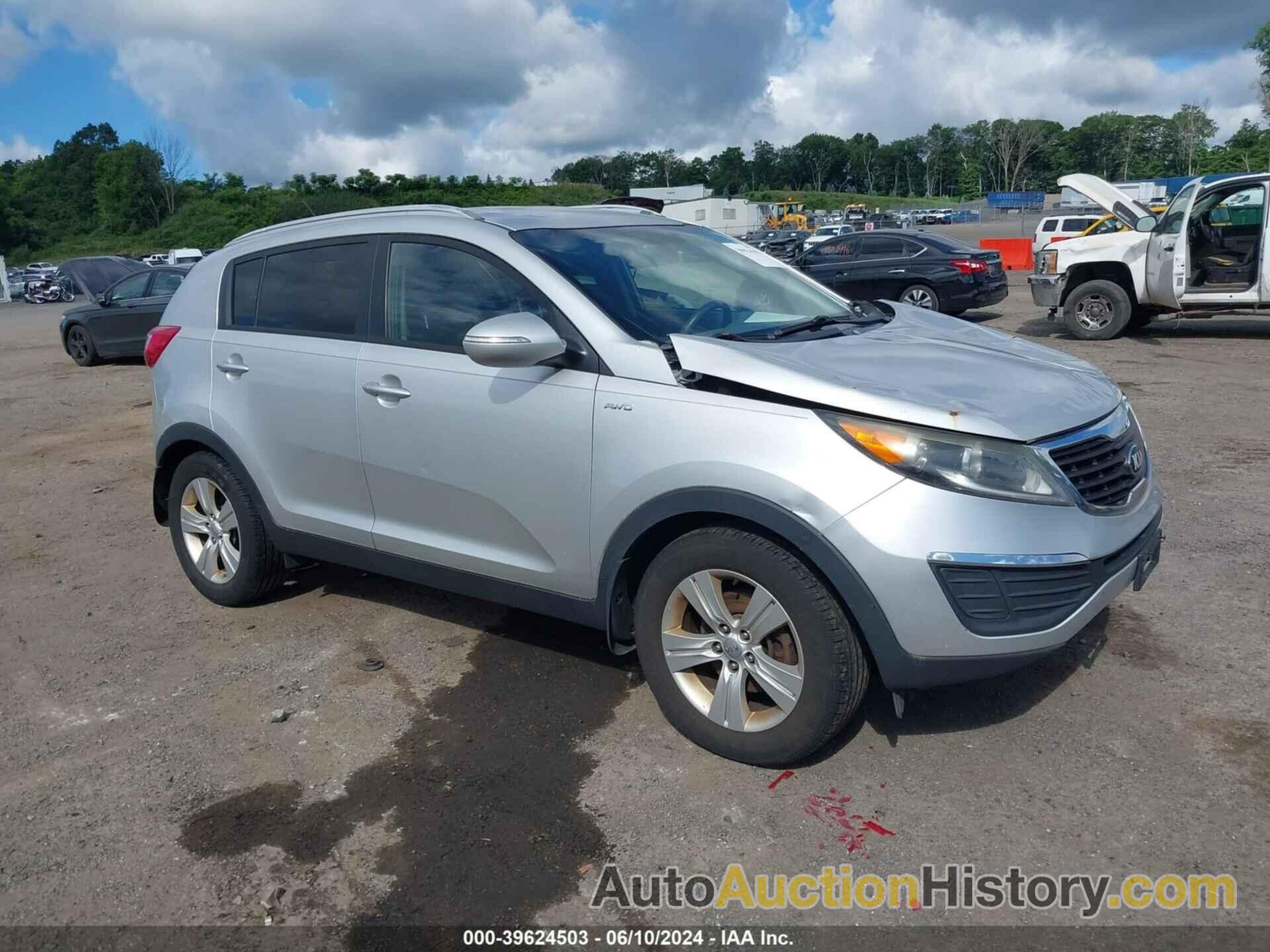 KIA SPORTAGE LX, KNDPBCA2XD7463478