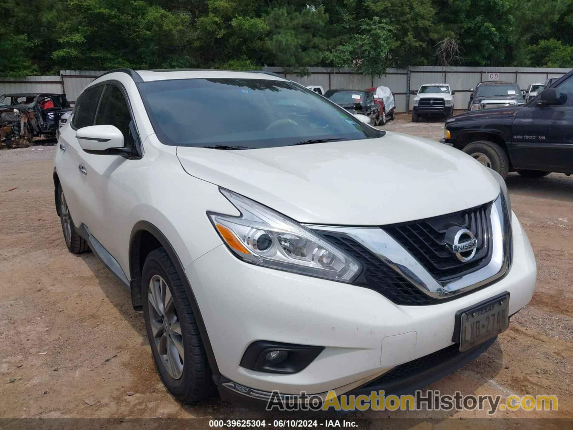 NISSAN MURANO SV, 5N1AZ2MGXGN145200