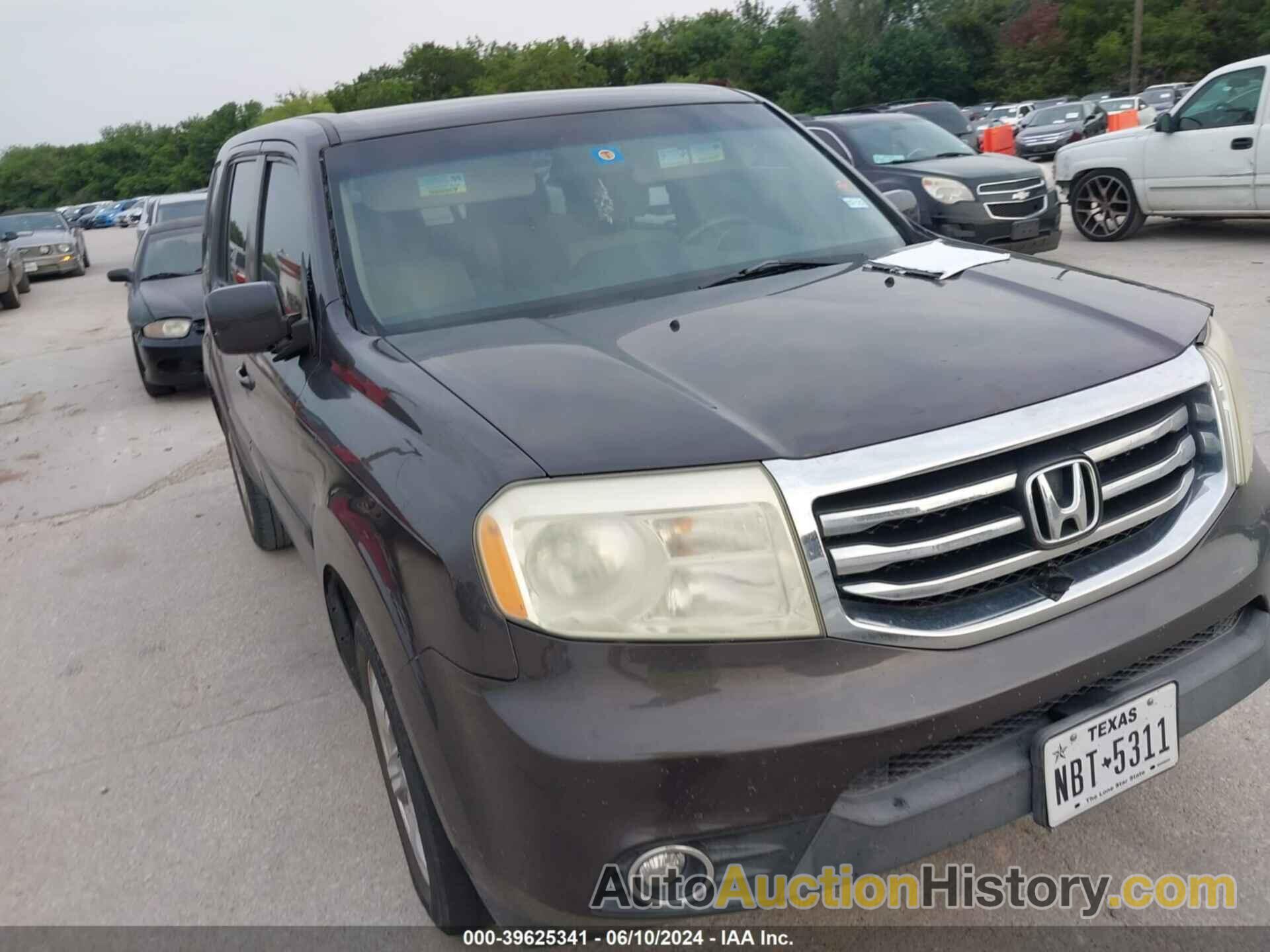 HONDA PILOT EX, 5FNYF3H43DB036346