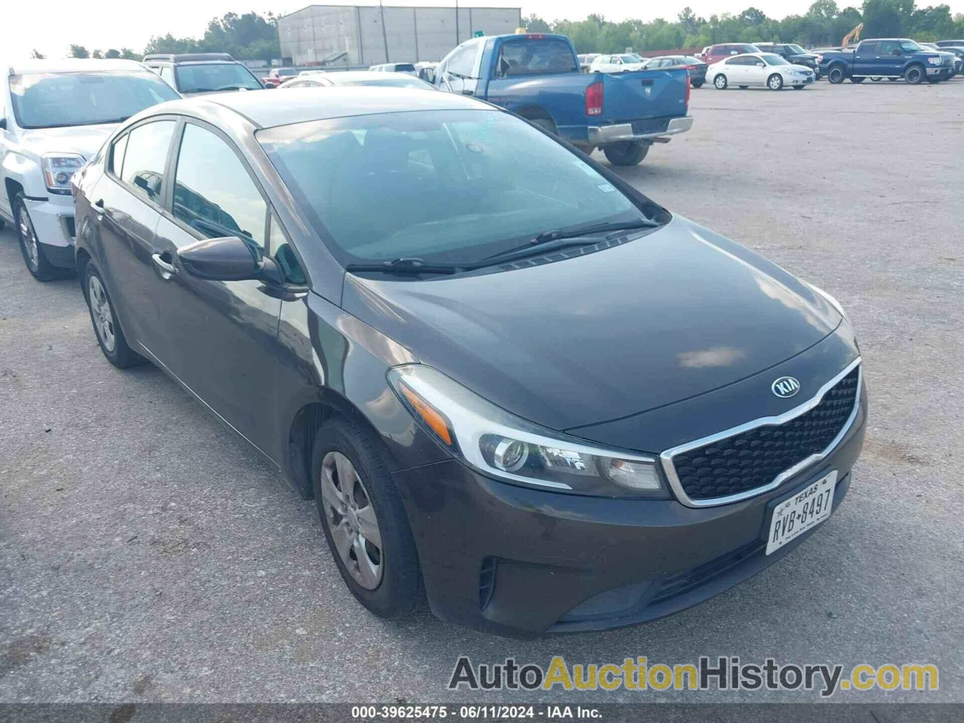 KIA FORTE LX, 3KPFK4A75HE158621