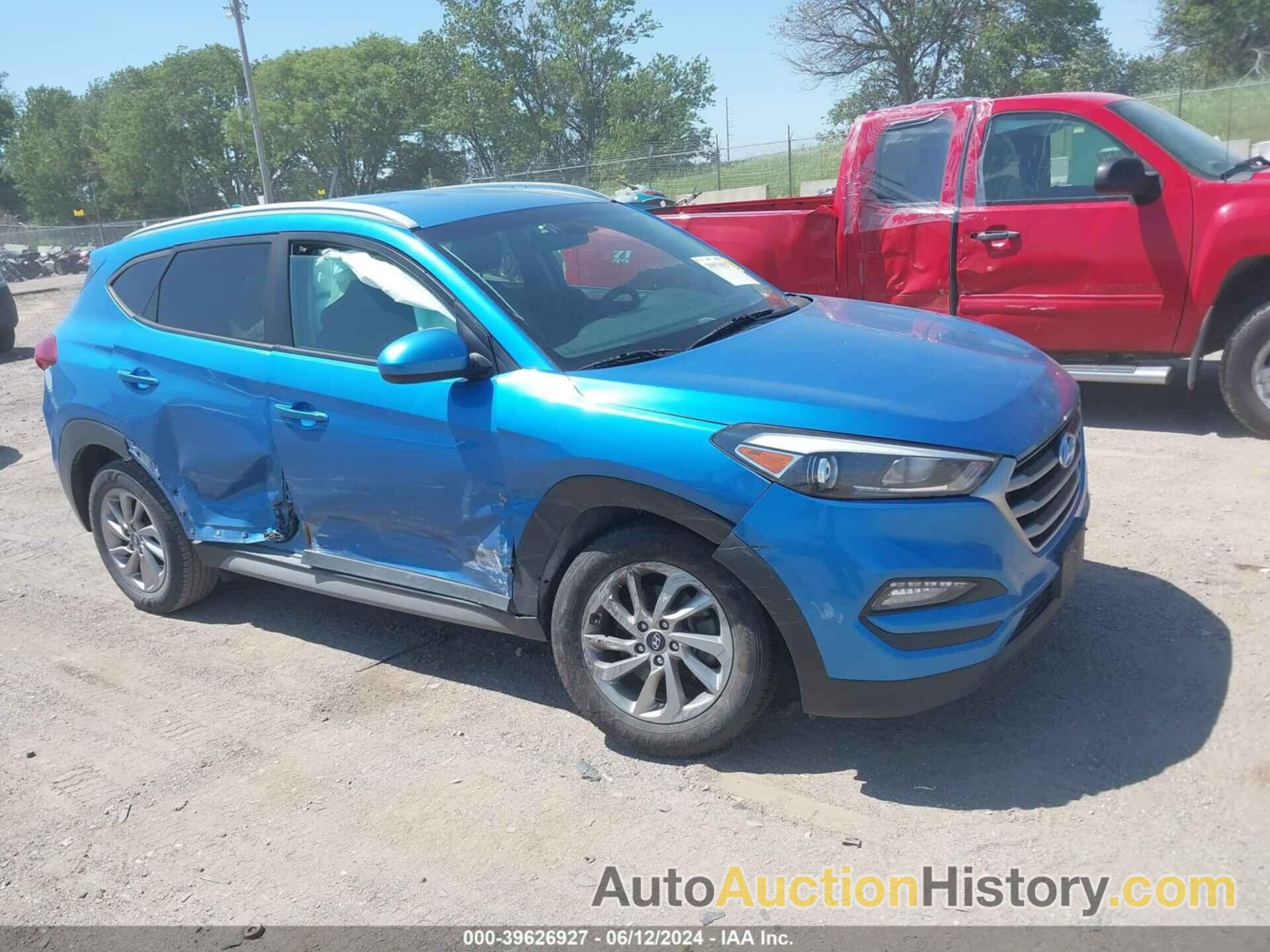 HYUNDAI TUCSON SEL, KM8J3CA47JU729424