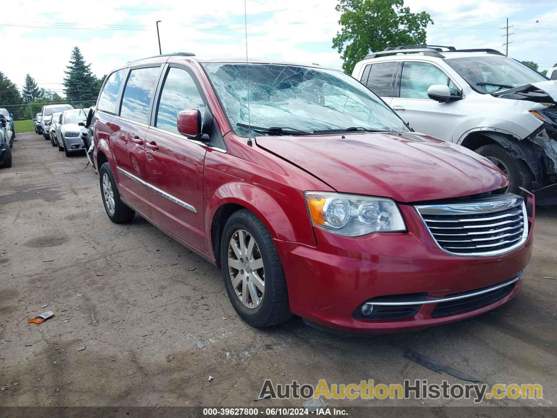 CHRYSLER TOWN & COUNTRY TOURING, 2C4RC1BG1CR401498