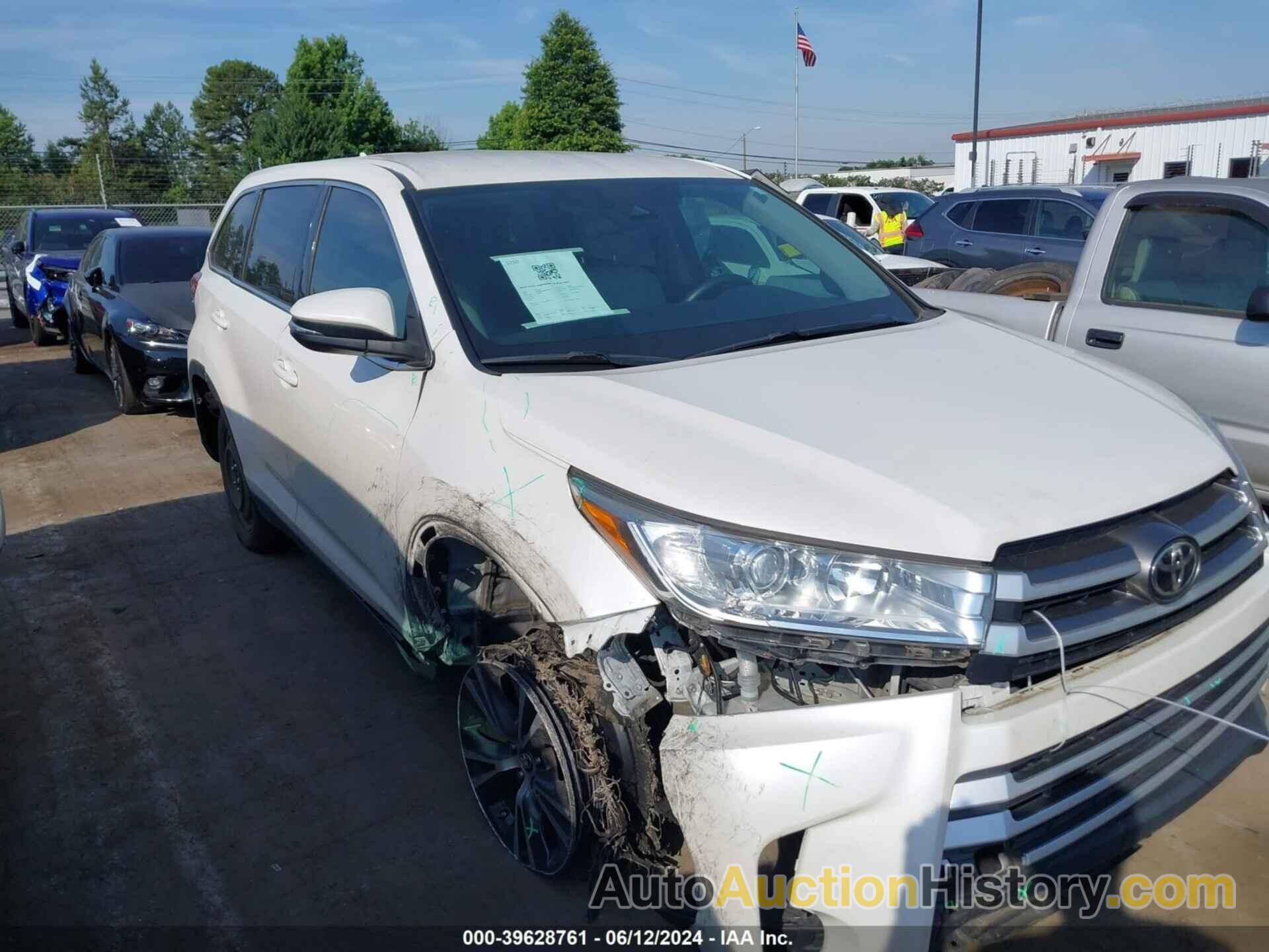 TOYOTA HIGHLANDER LE/LE PLUS, 5TDZZRFHXKS347558