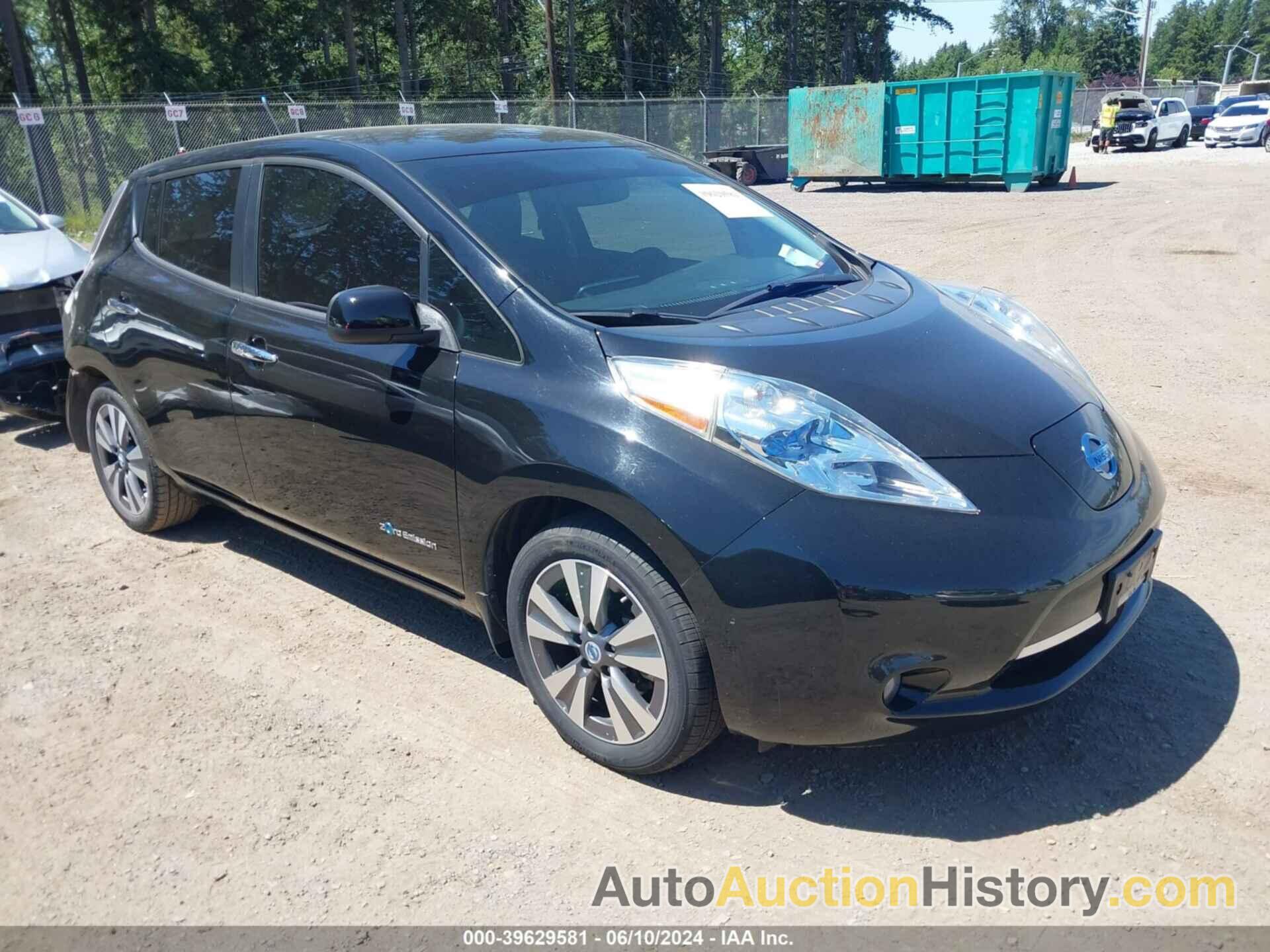 NISSAN LEAF SL, 1N4AZ0CP0EC339470