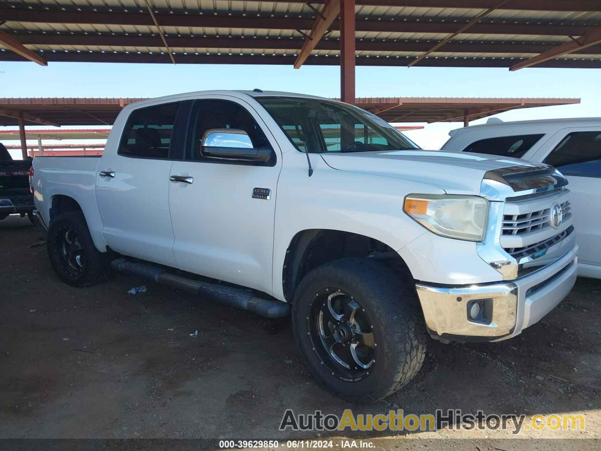 TOYOTA TUNDRA CREWMAX 1794/PLATINUM, 5TFGY5F17FX178735