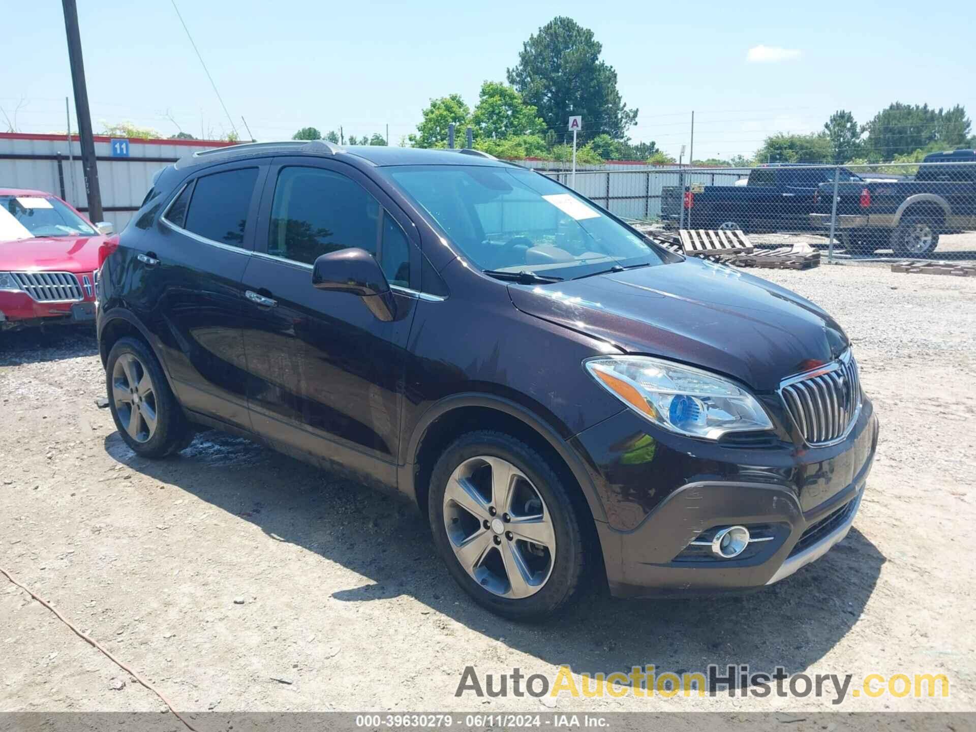 BUICK ENCORE LEATHER, KL4CJCSB9DB208411