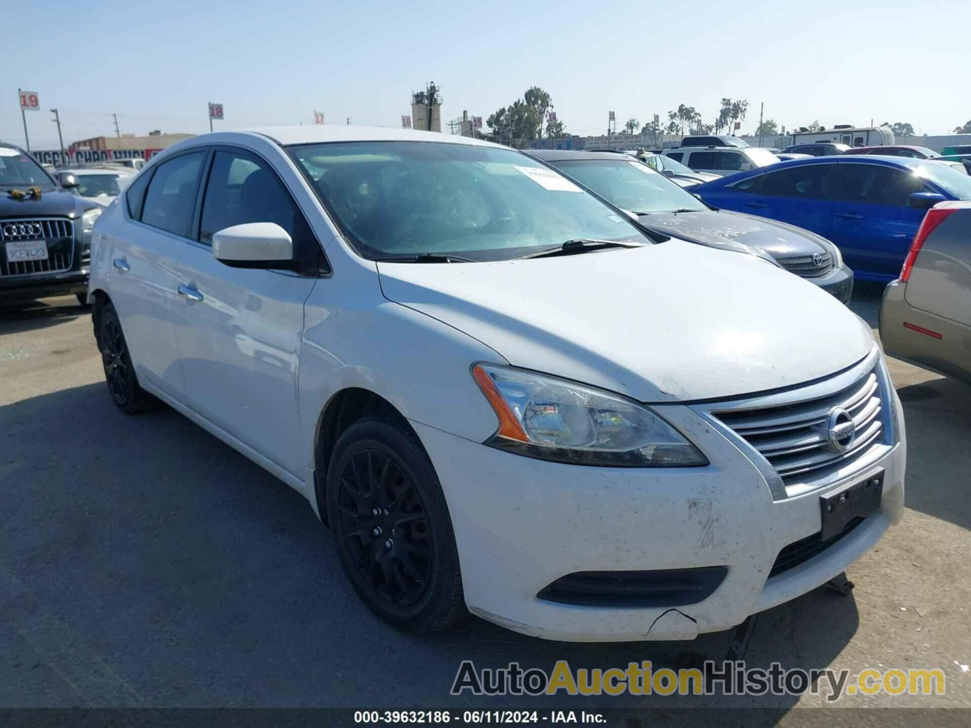 NISSAN SENTRA SV, 3N1AB7AP6FL674316