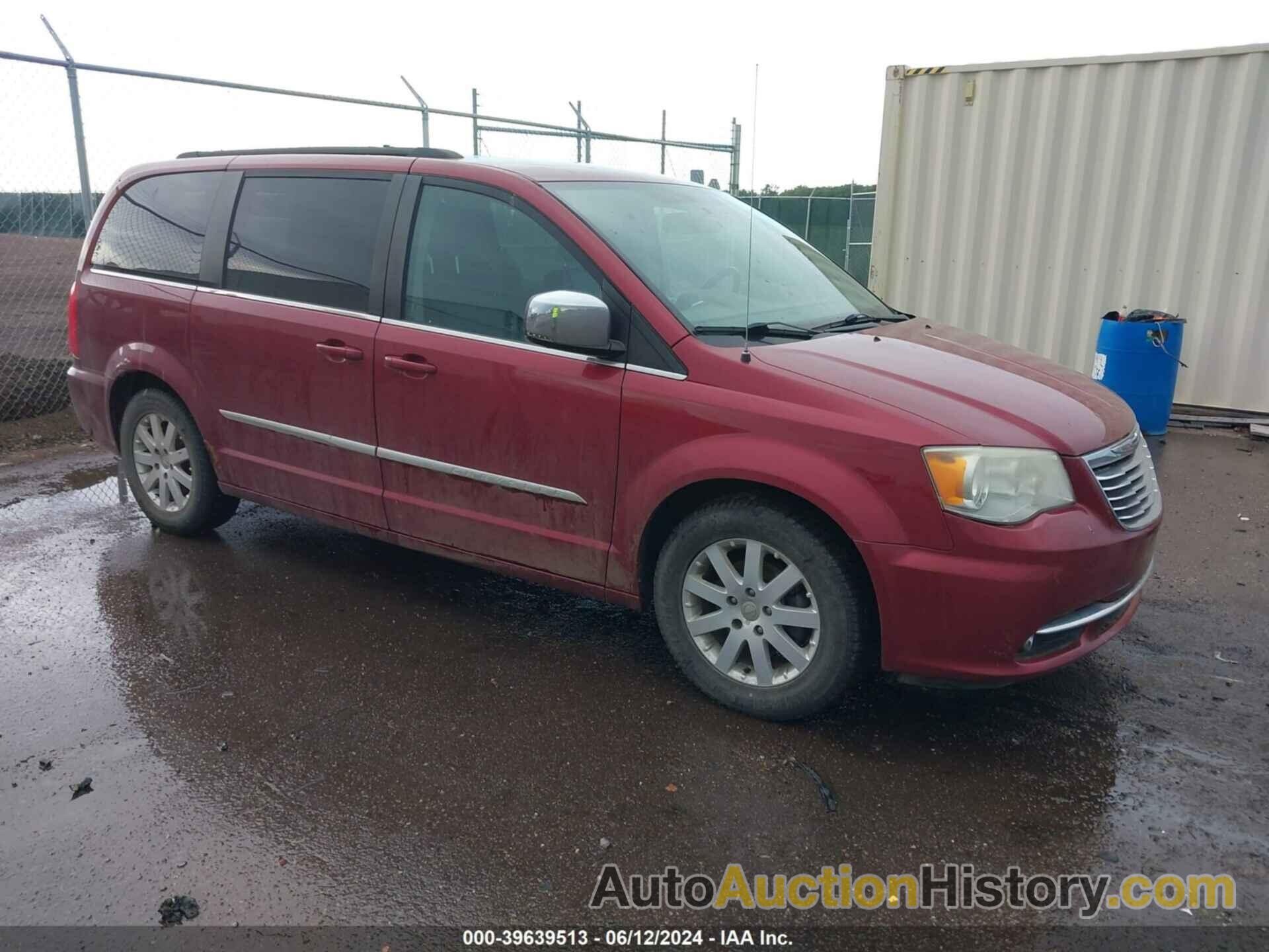 CHRYSLER TOWN & COUNTRY TOURING-L, 2A4RR8DG7BR704038