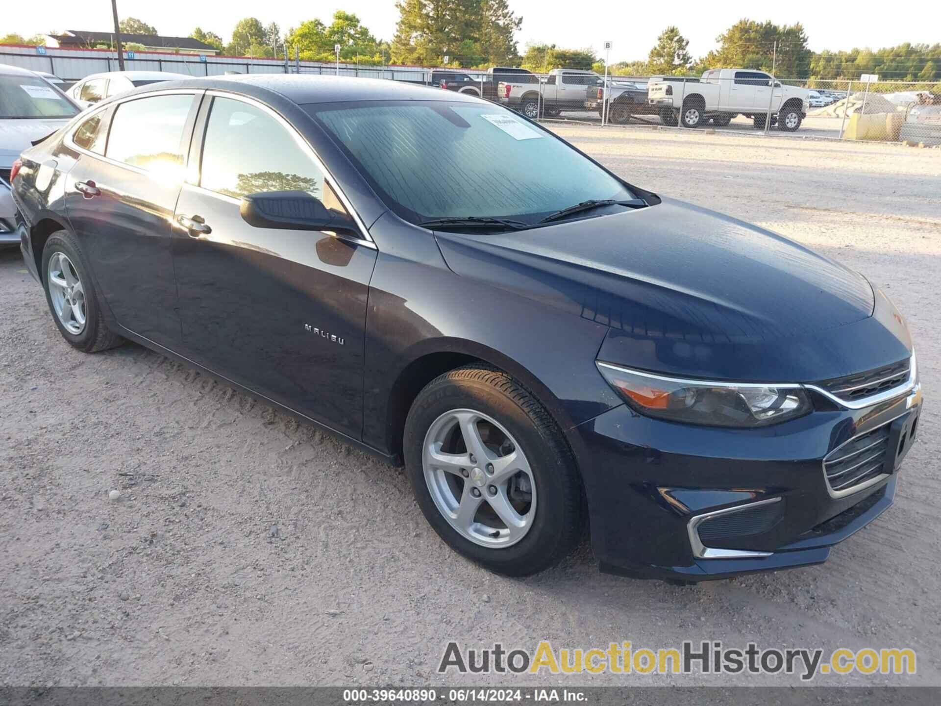 CHEVROLET MALIBU LS, 1G1ZB5ST2HF138744