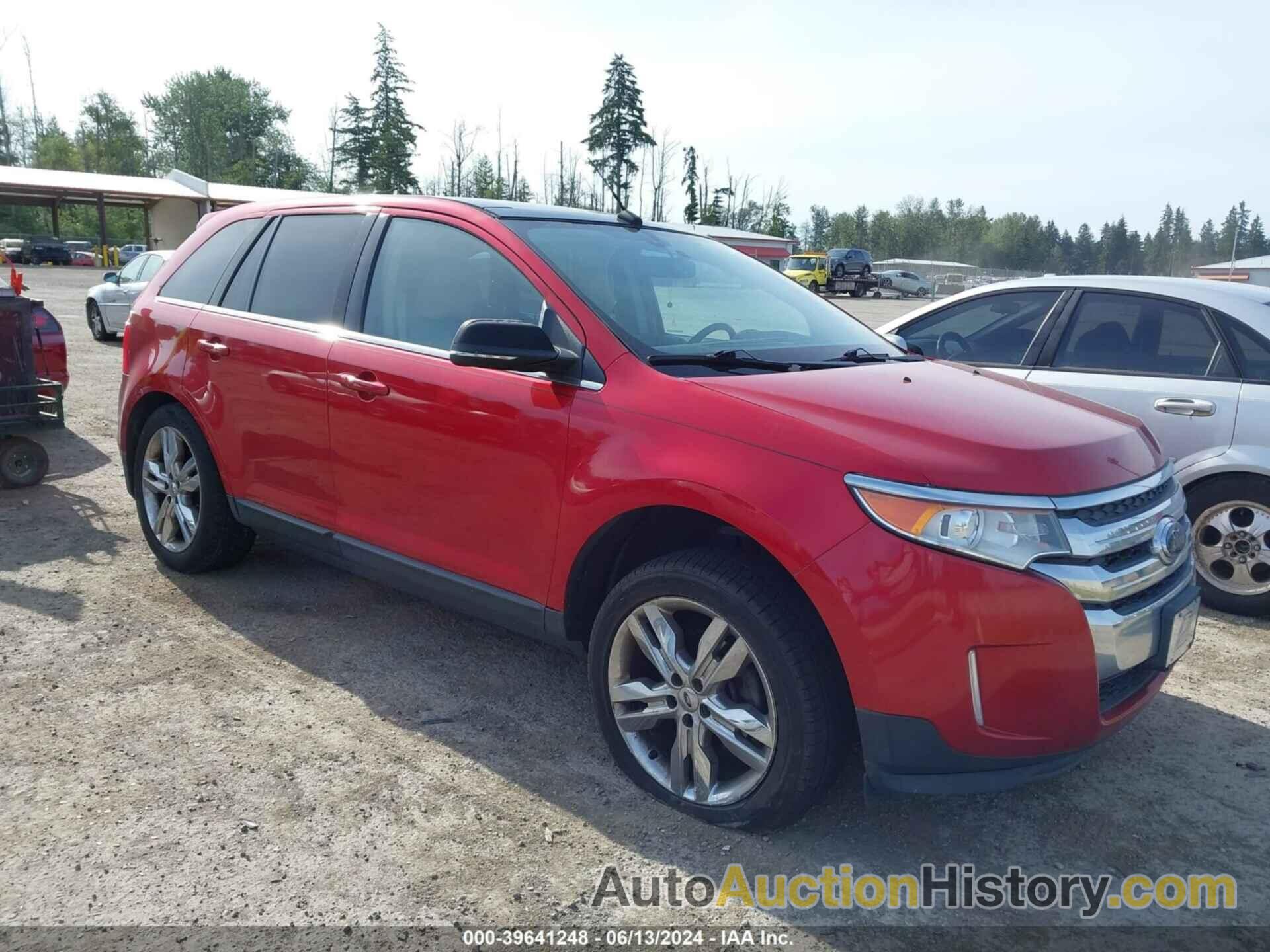 FORD EDGE LIMITED, 2FMDK3KC8CBA41043