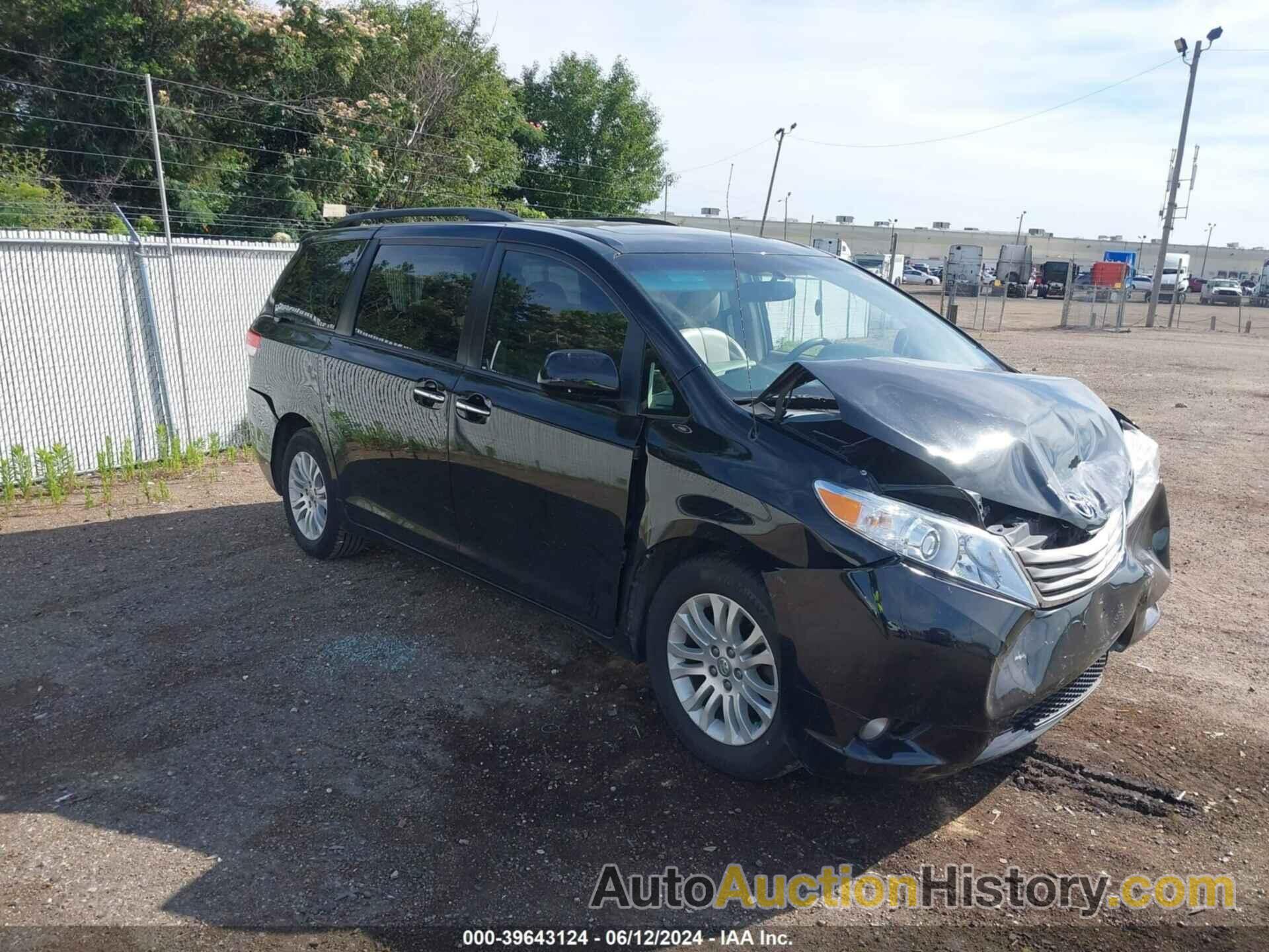 TOYOTA SIENNA XLE/LIMITED, 5TDYK3DCXES459866