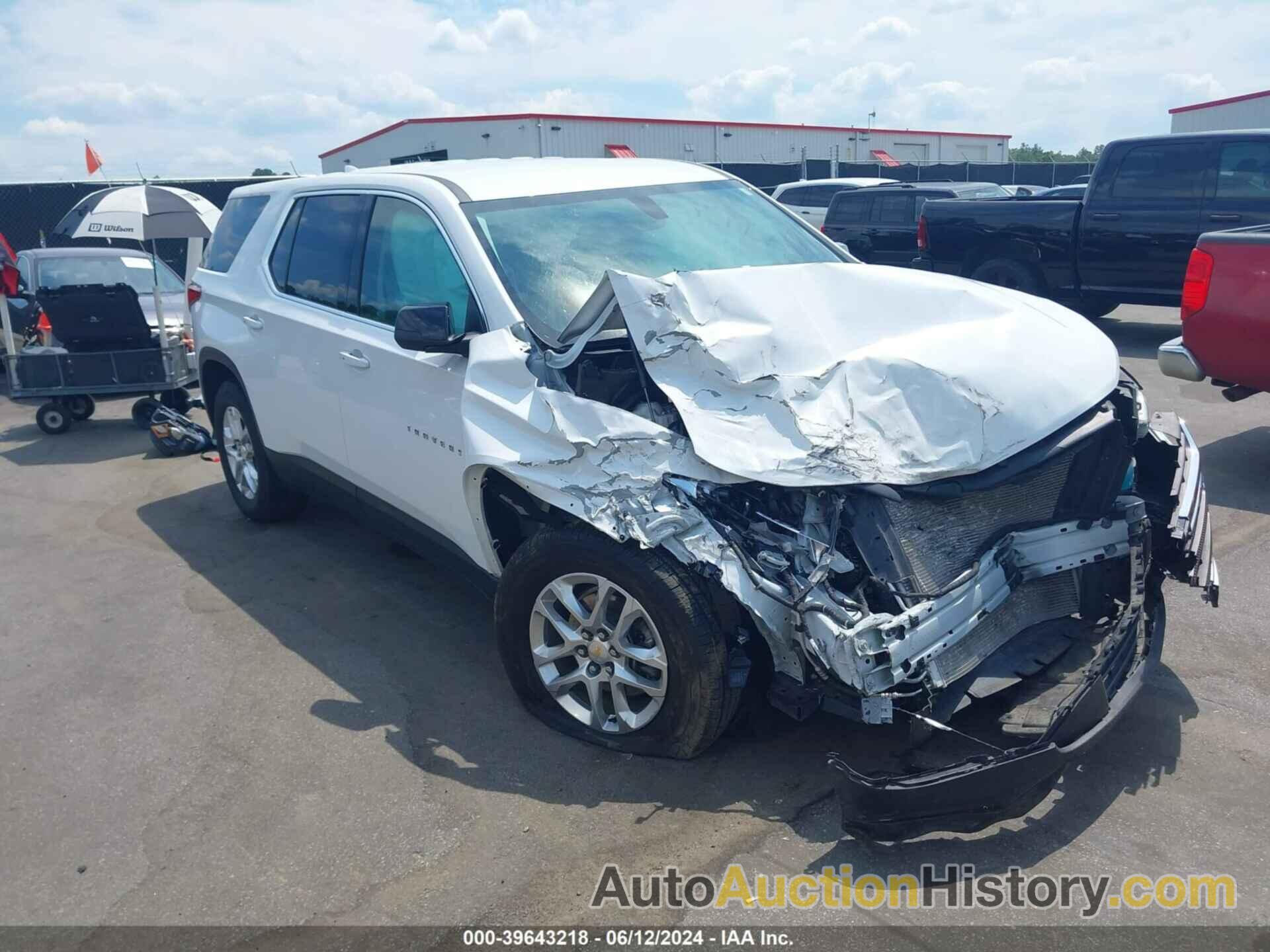 CHEVROLET TRAVERSE FWD LS, 1GNERFKW0MJ203963