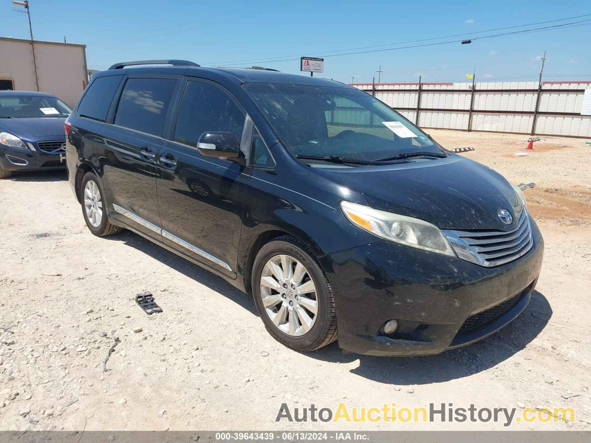 TOYOTA SIENNA XLE/LIMITED, 5TDYK3DCXFS600520