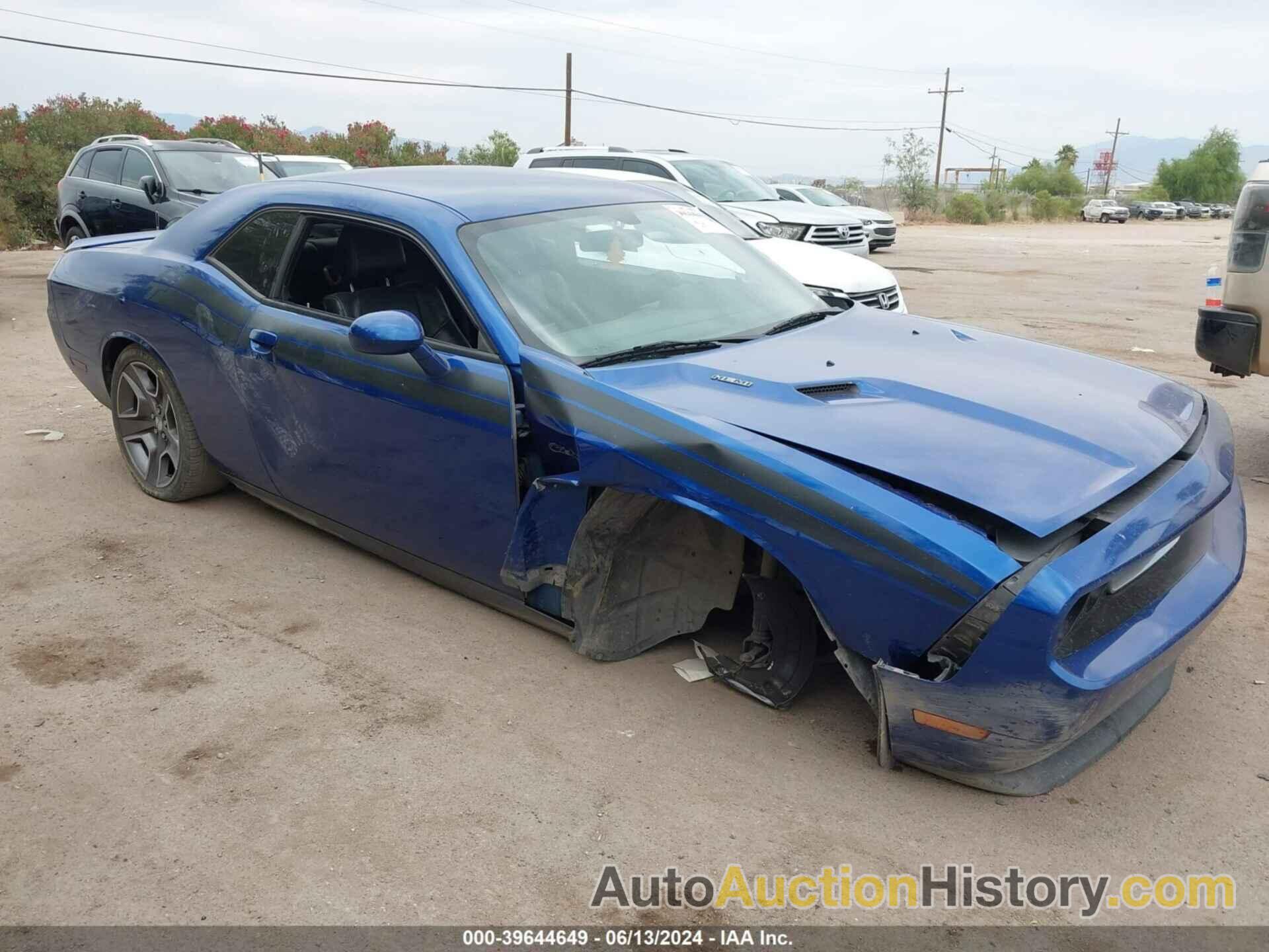 DODGE CHALLENGER R/T, 2C3CDYBT8CH243793