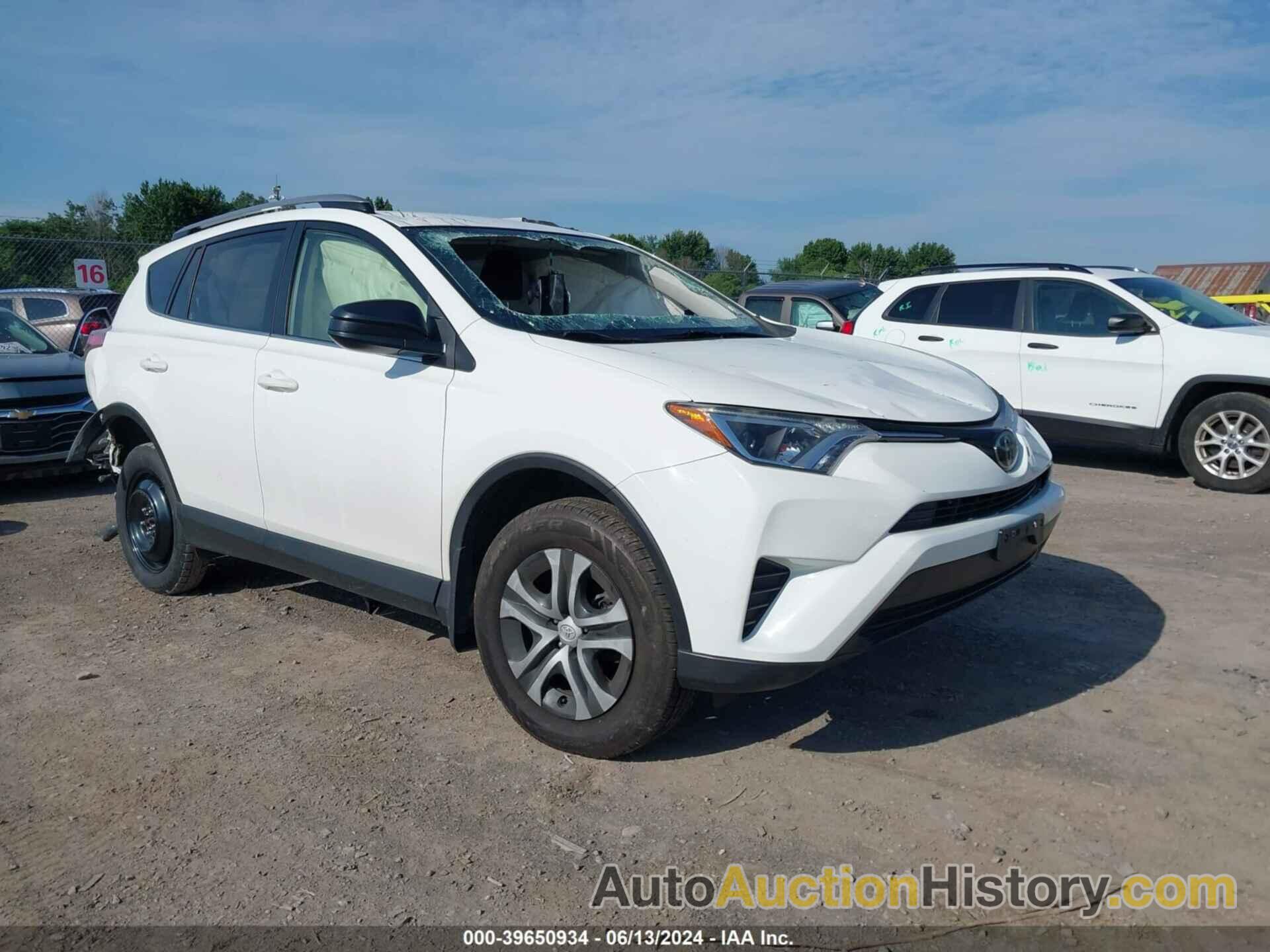 TOYOTA RAV4 LE, JTMBFREVXJJ746662