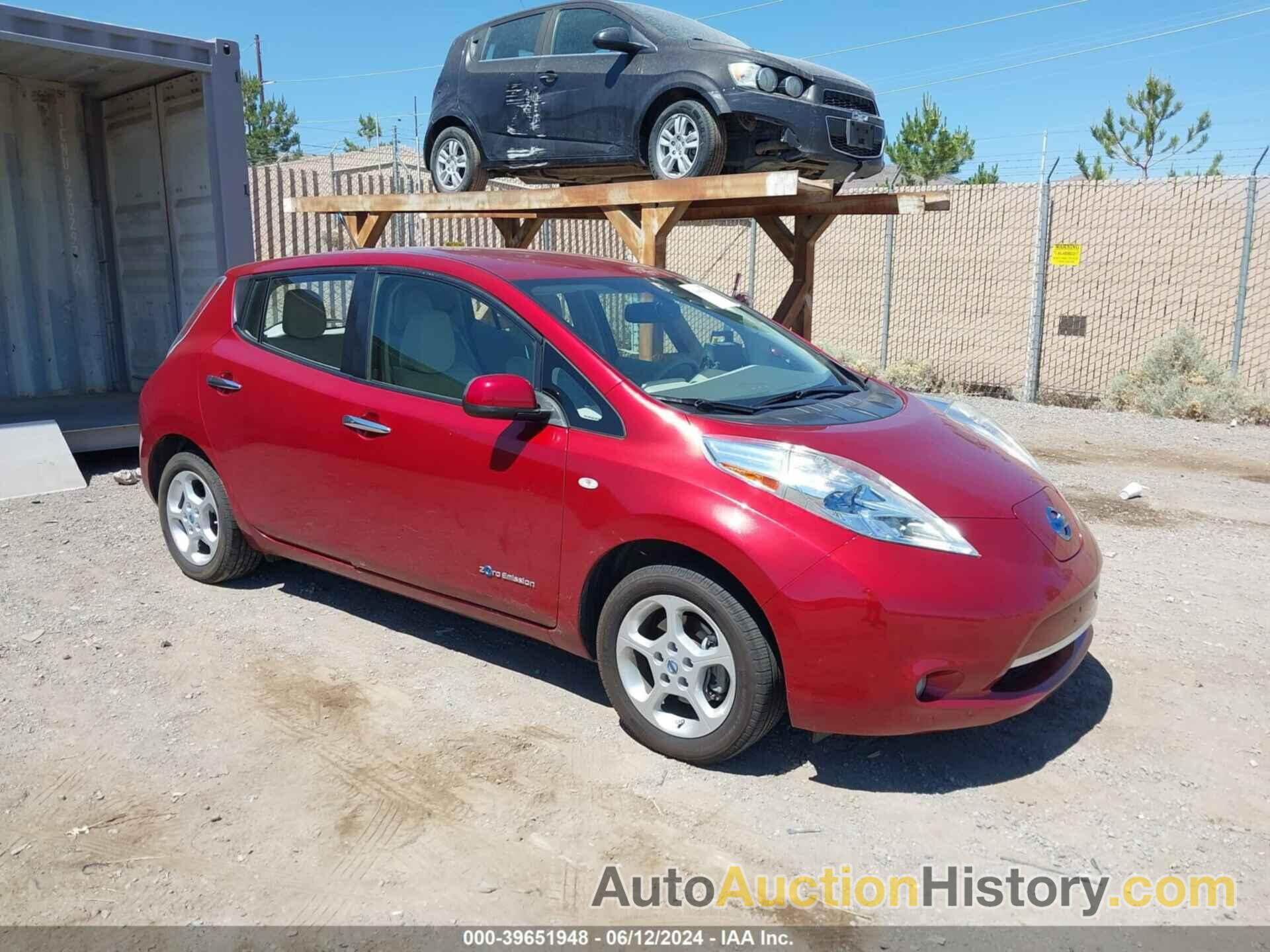 NISSAN LEAF SL, JN1AZ0CP8CT018268