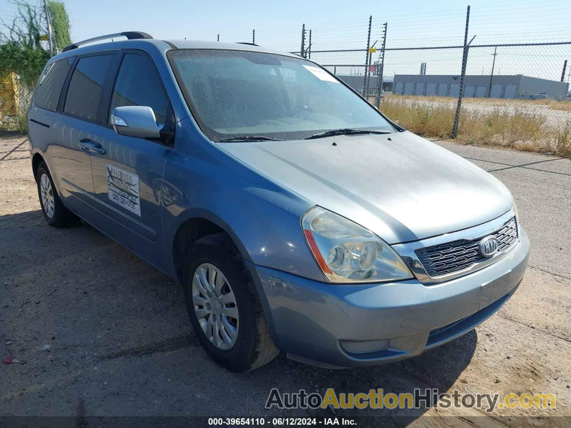 KIA SEDONA LX, KNDMG4C74B6376021