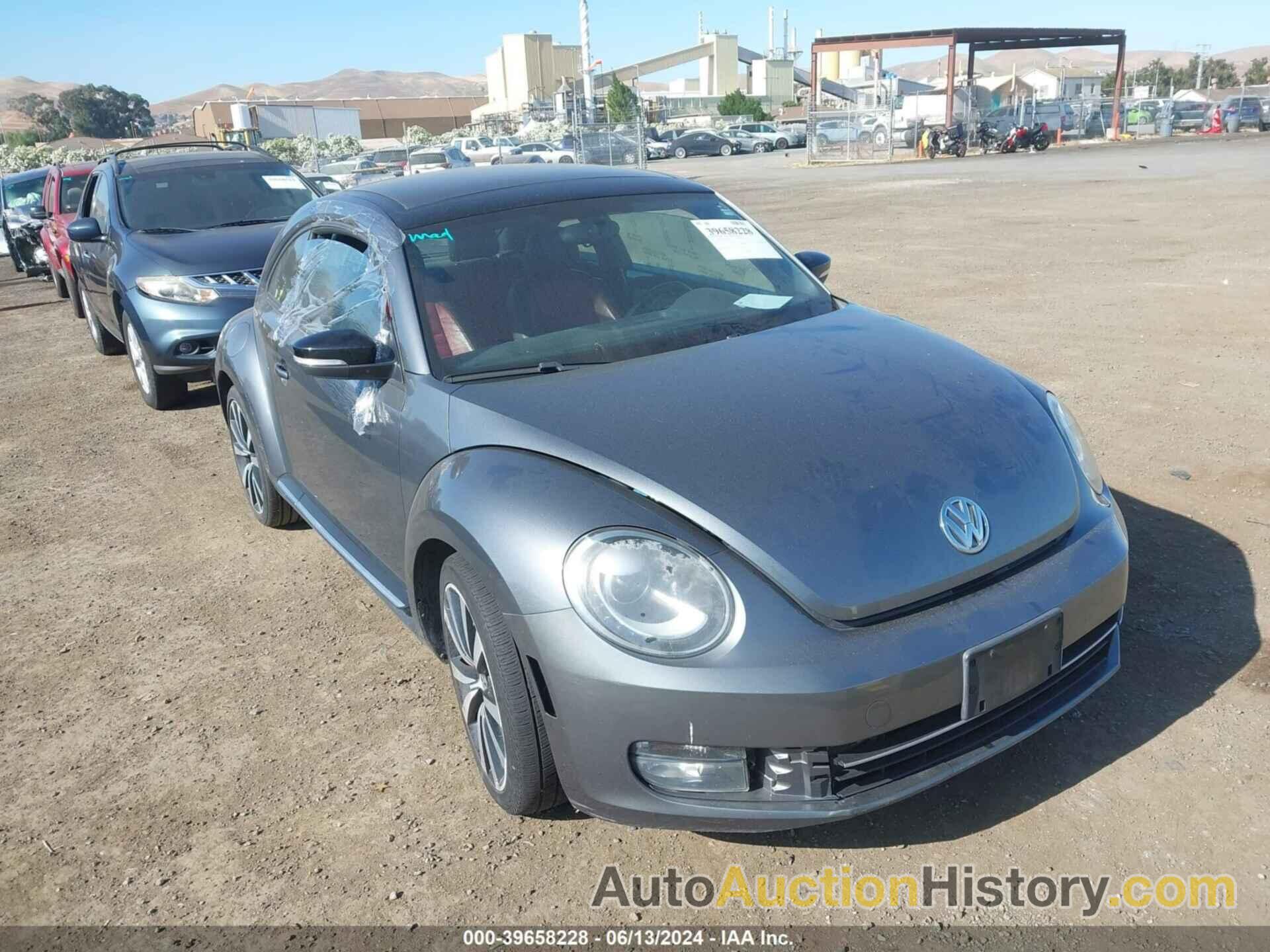 VOLKSWAGEN BEETLE 2.0T TURBO W/SUN/SND/NAV PZEV, 3VWVA7AT1CM630418