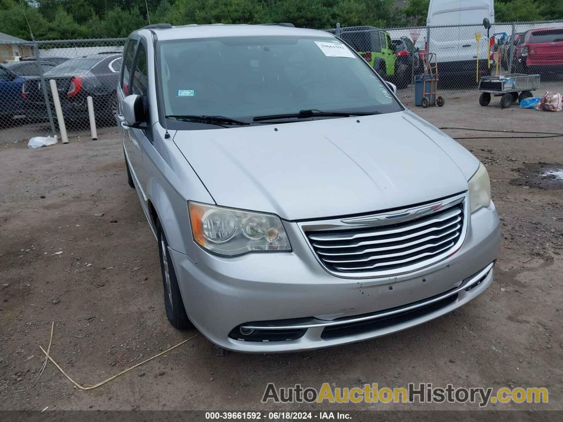 CHRYSLER TOWN & COUNTRY TOURING, 2C4RC1BG4CR252889