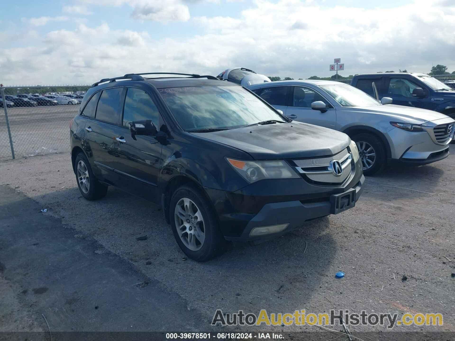 ACURA MDX TECHNOLOGY PACKAGE, 2HNYD28447H540557