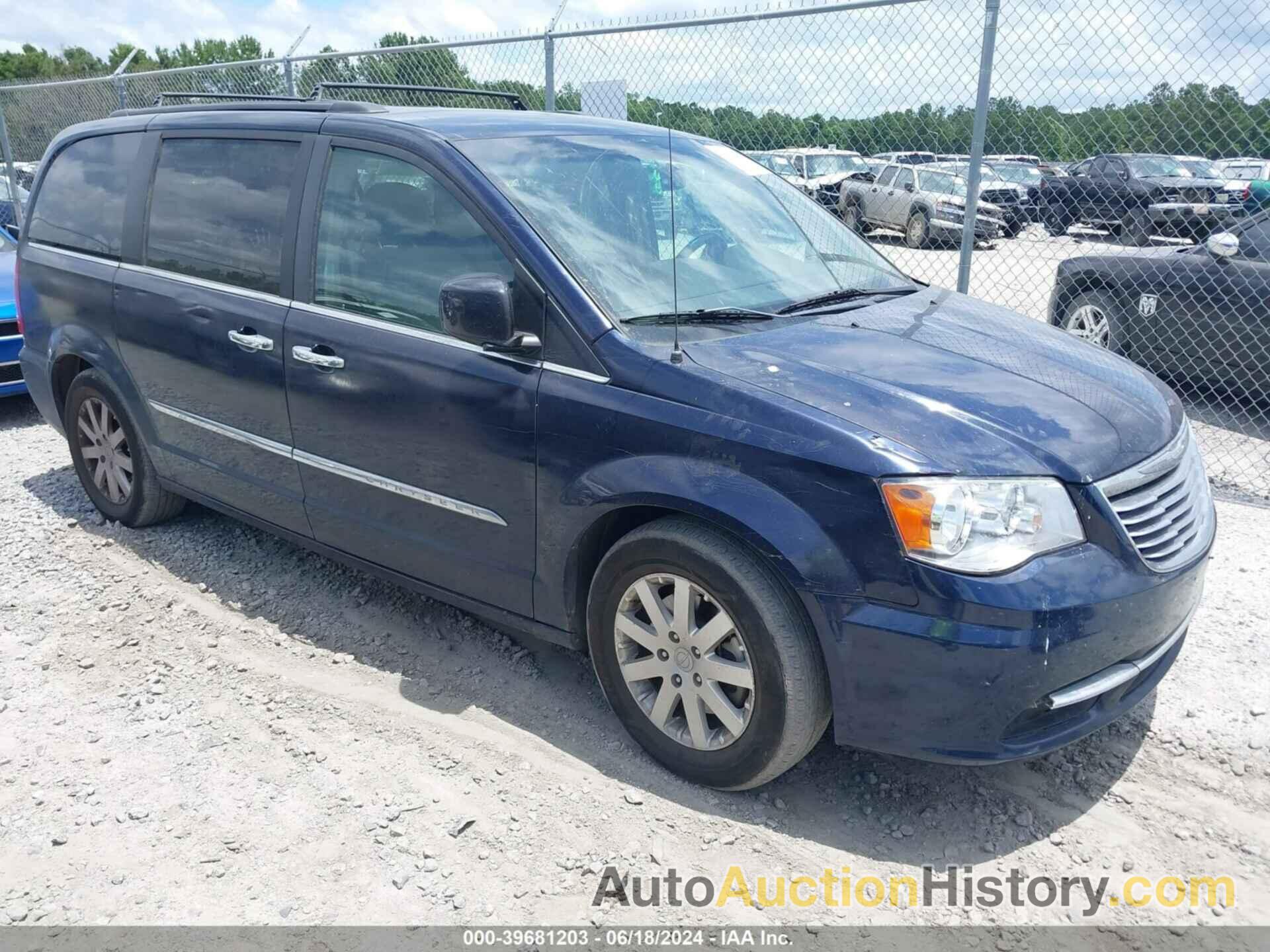 CHRYSLER TOWN & COUNTRY TOURING, 2C4RC1BG0FR596336