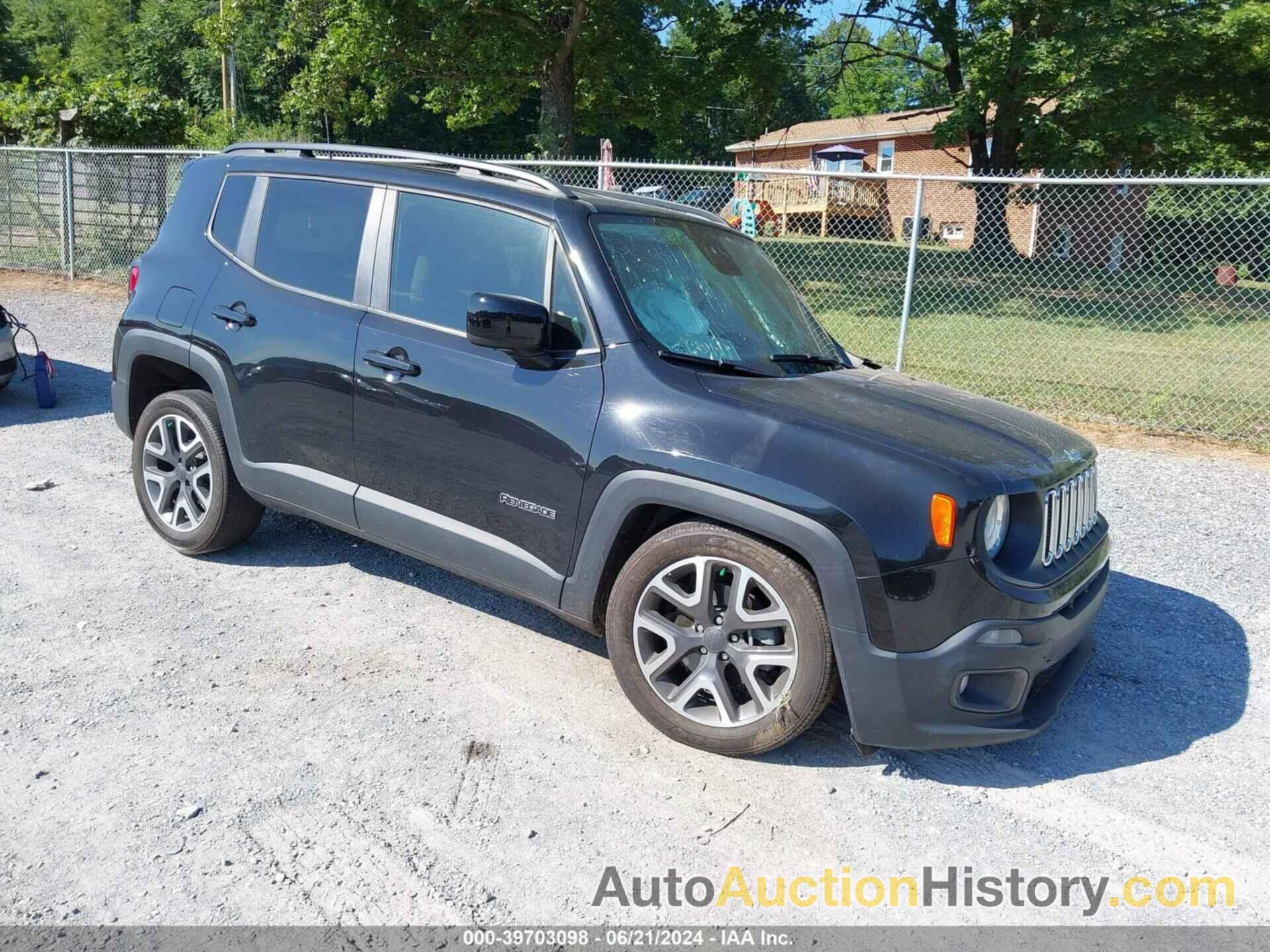 JEEP RENEGADE LATITUDE FWD, ZACCJABB2JPH17252