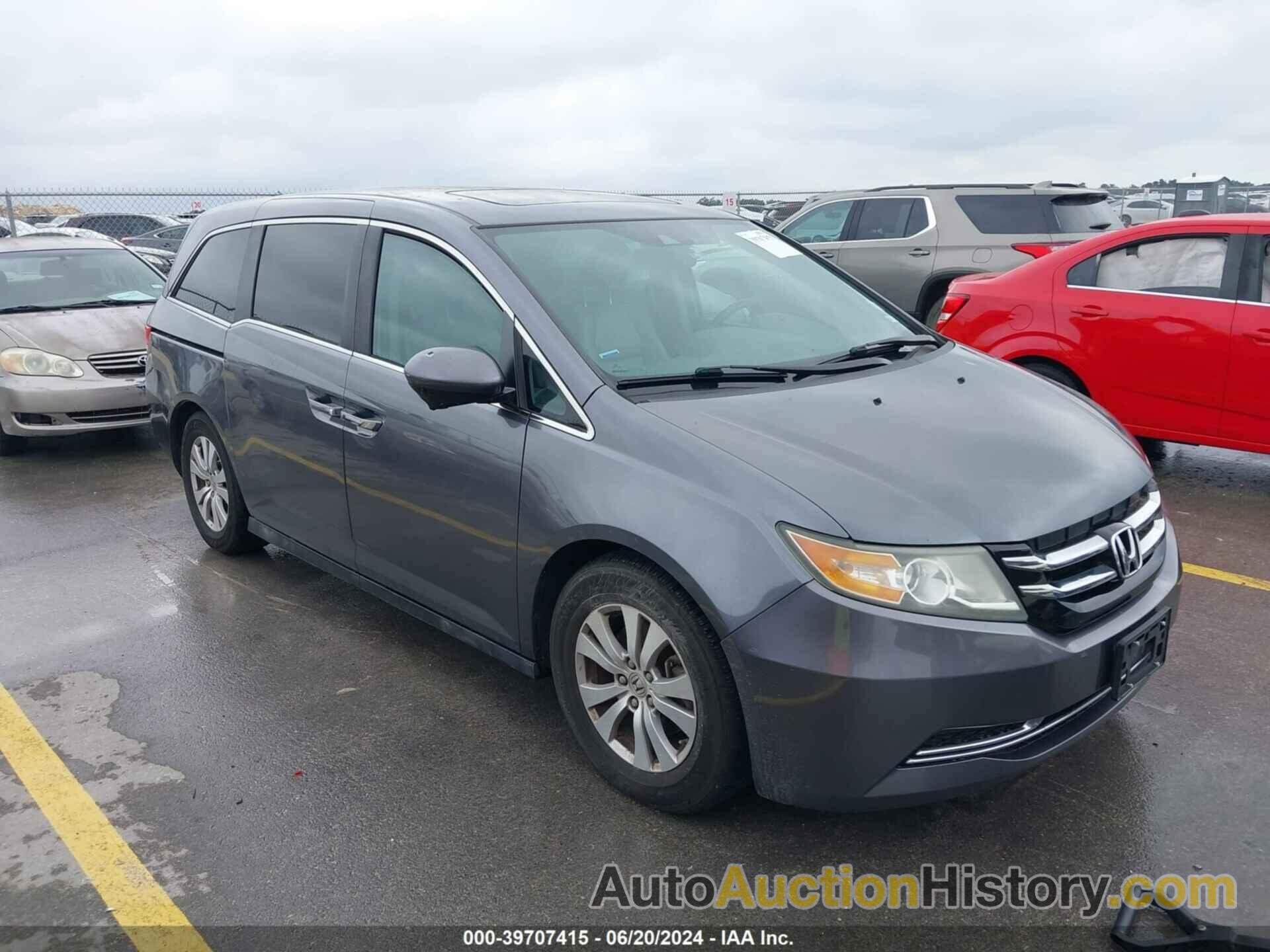 HONDA ODYSSEY EX-L, 5FNRL5H67EB116664