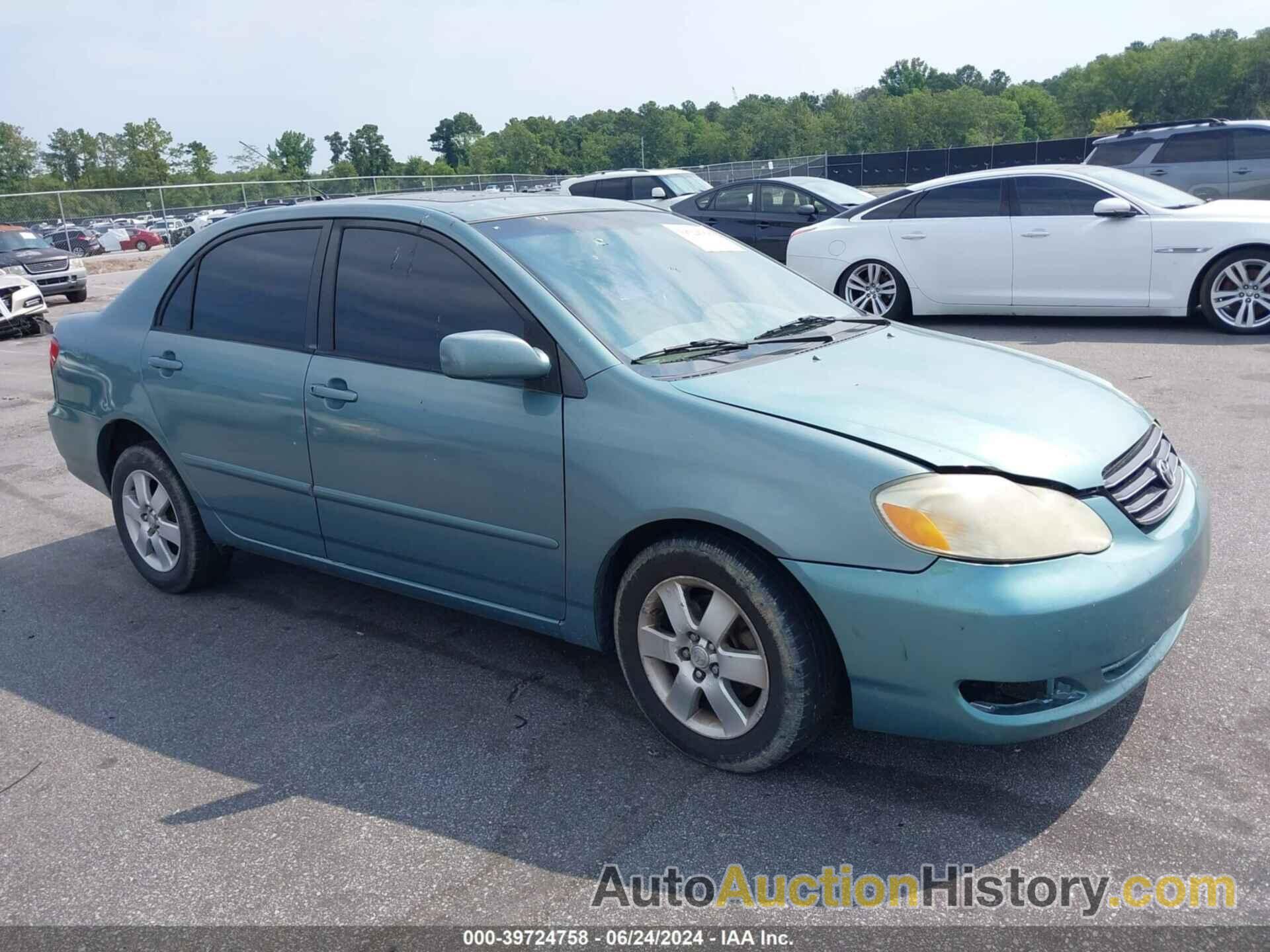 TOYOTA COROLLA LE, 2T1BR30E15C497214