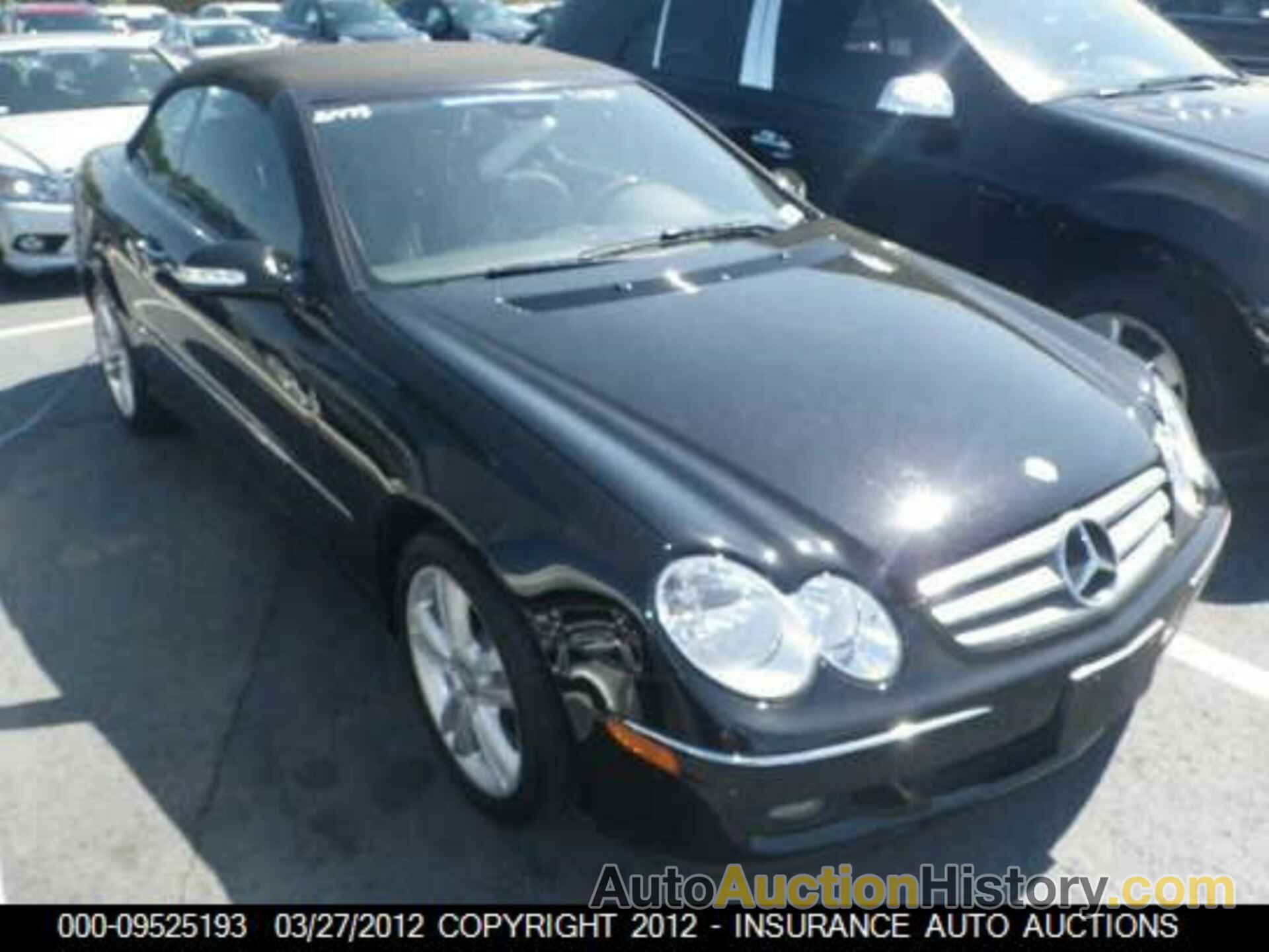 MERCEDES-BENZ CLK350 350, WDBTK56F08F250944